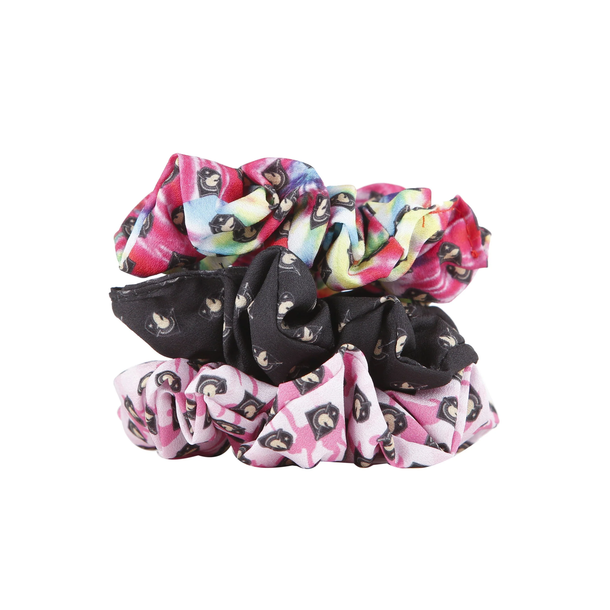 Army Black Knights NCAA Mini Print 3 Pack Scrunchies - Image 2