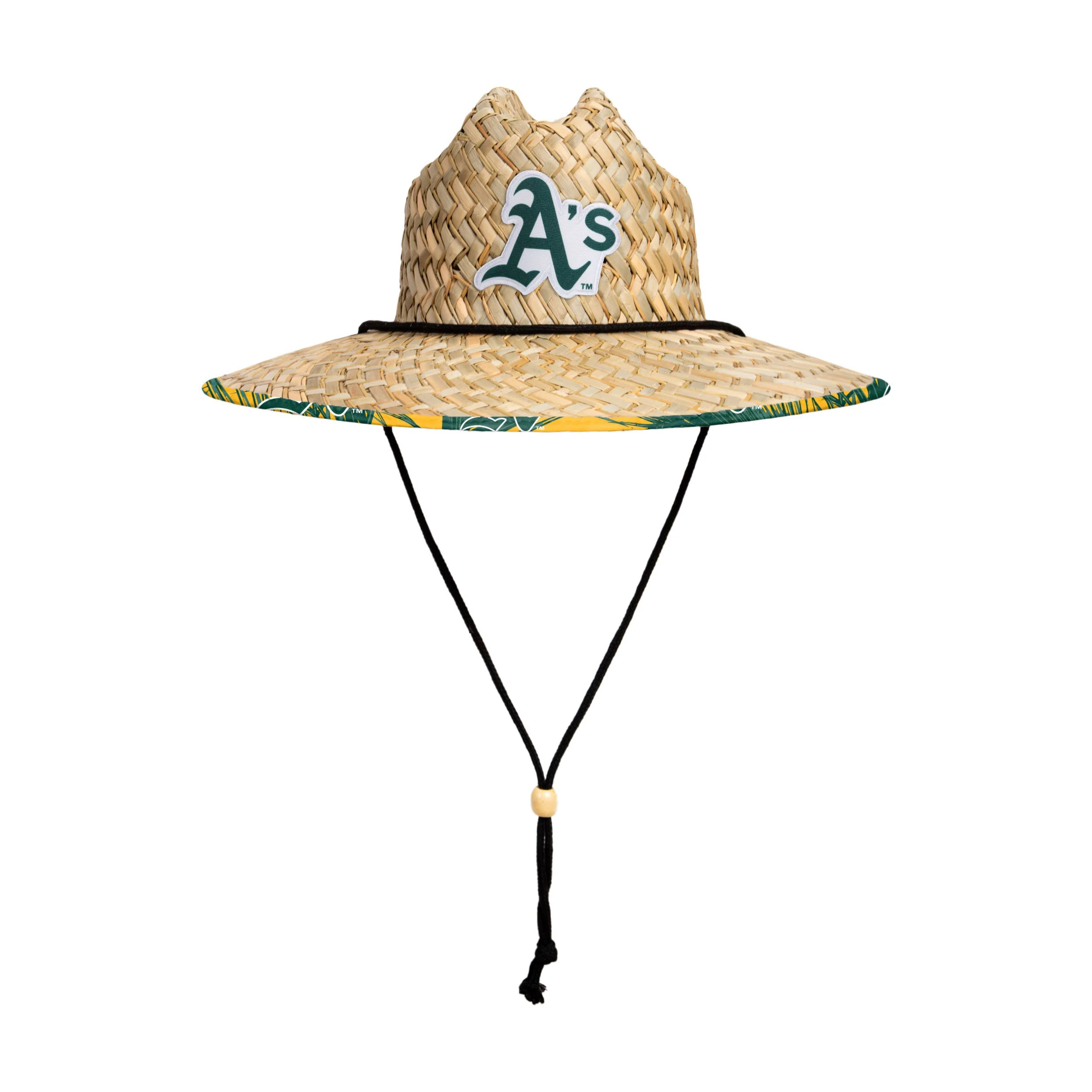 Athletics MLB Floral Straw Hat - Image 3