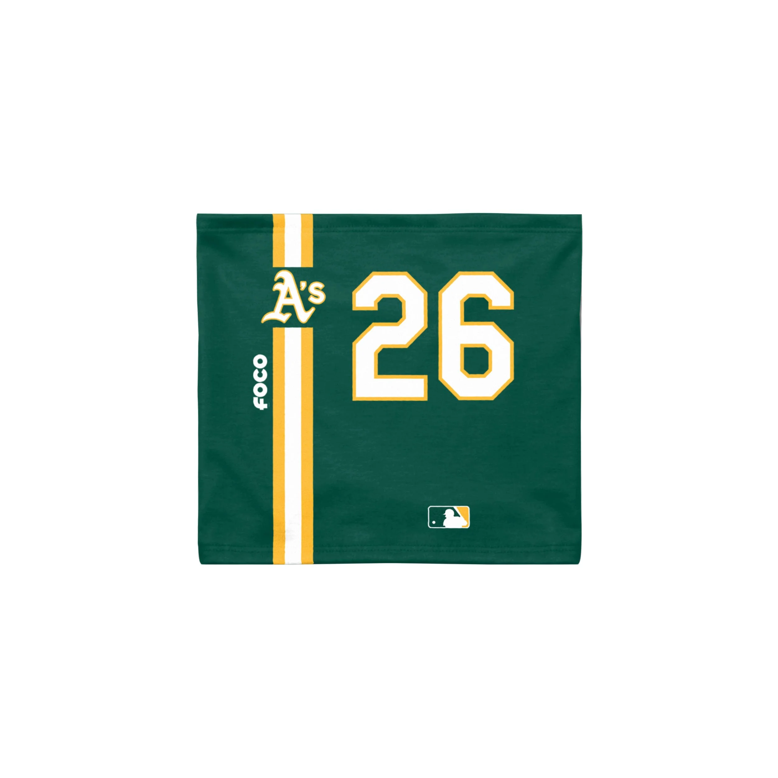 Athletics MLB Matt Chapman On-Field Green UV Gaiter Scarf - Image 2