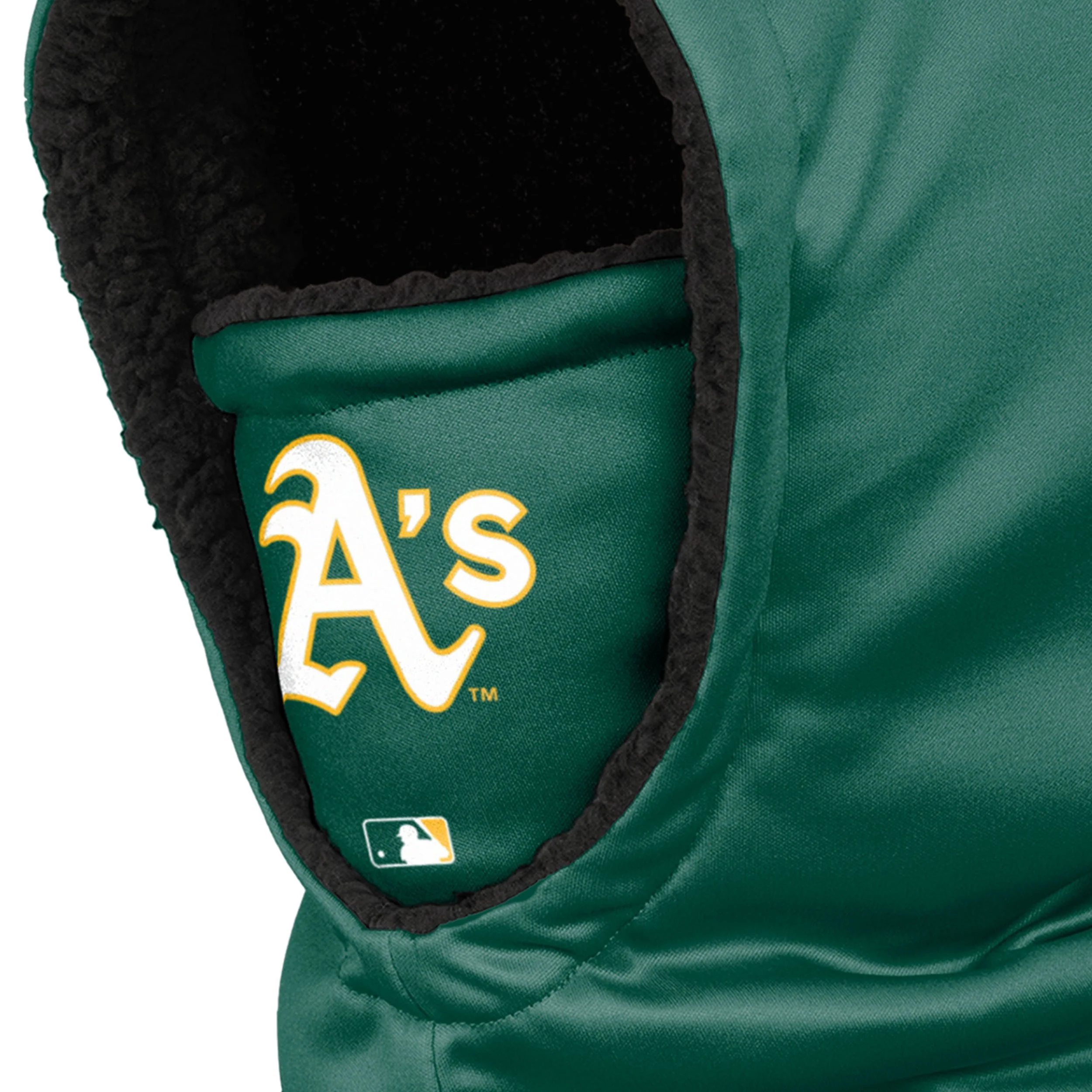 Athletics MLB On-Field Alernate Green Hooded Gaiter - Image 3