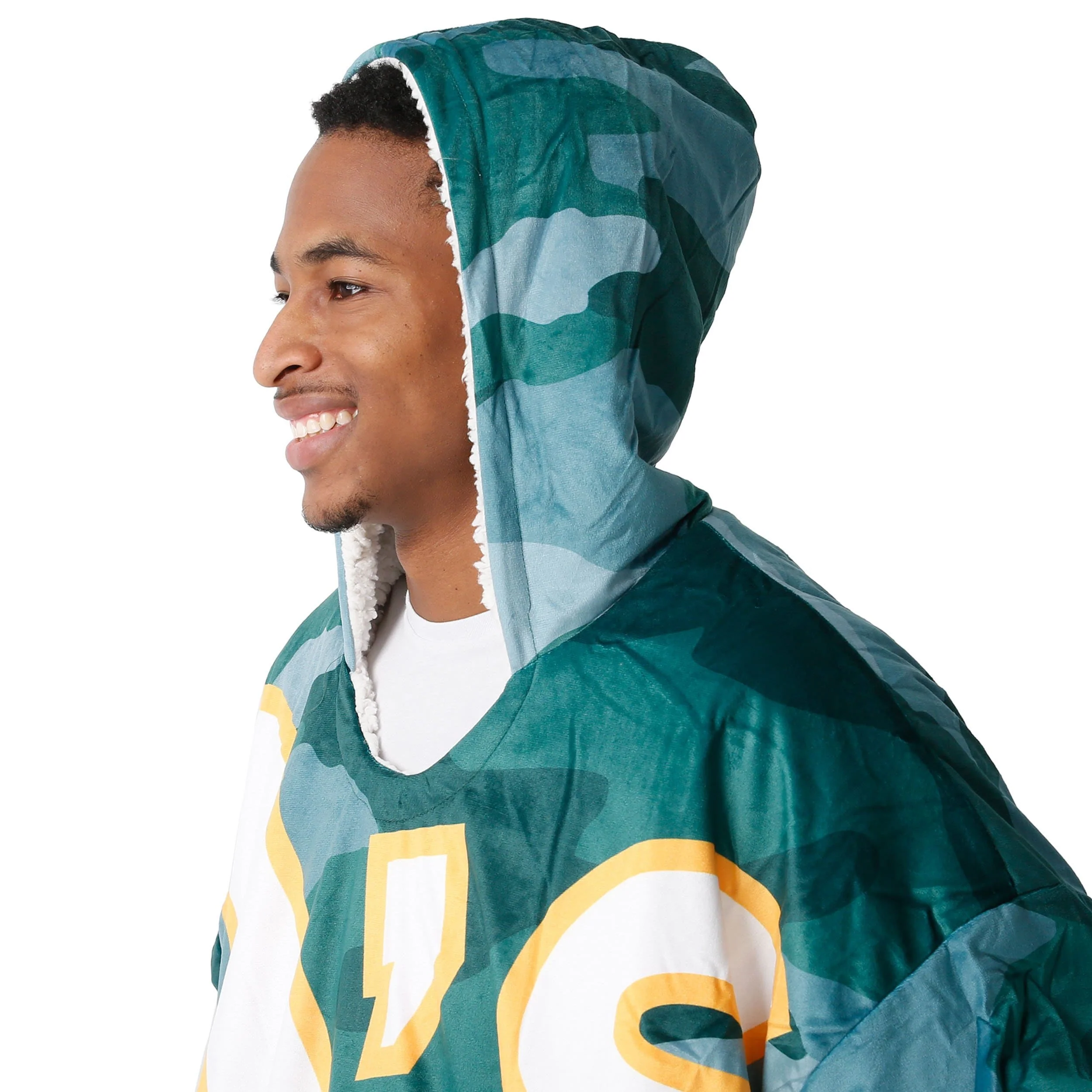 Athletics MLB Reversible Team Color Camo Hoodeez - Image 6