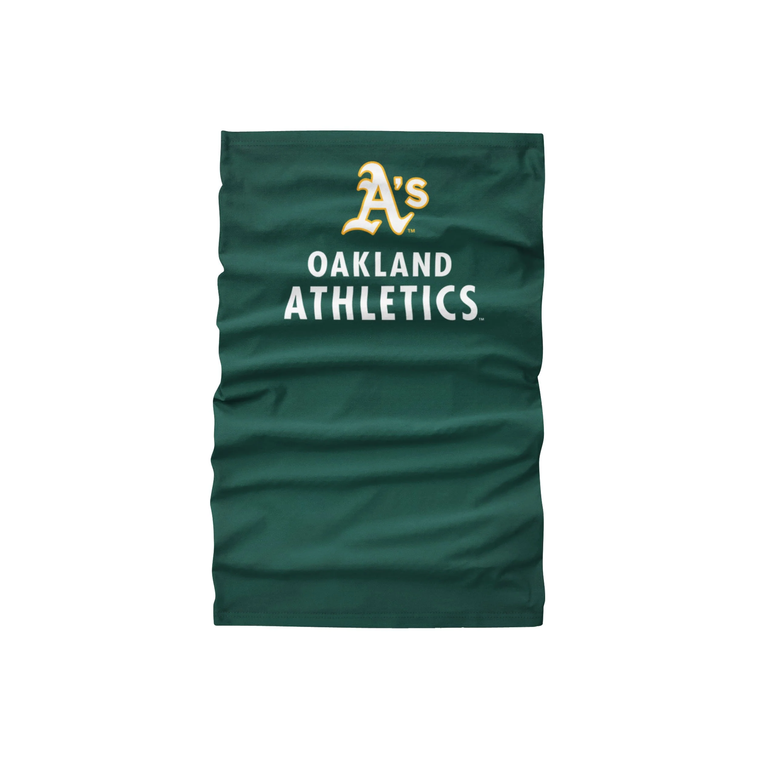 Athletics MLB Team Logo Stitched Gaiter Scarf - Image 2