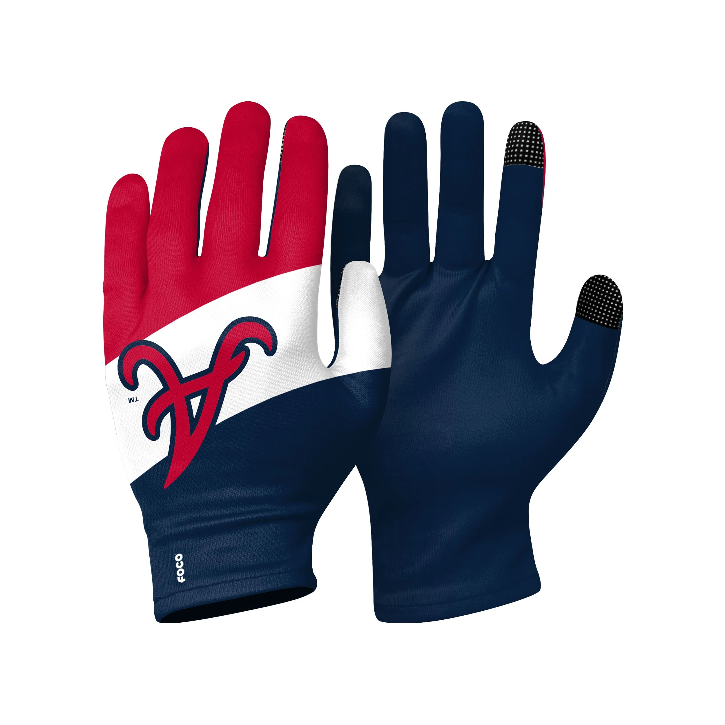 Atlanta Braves MLB 2 Pack Reusable Stretch Gloves - Image 3
