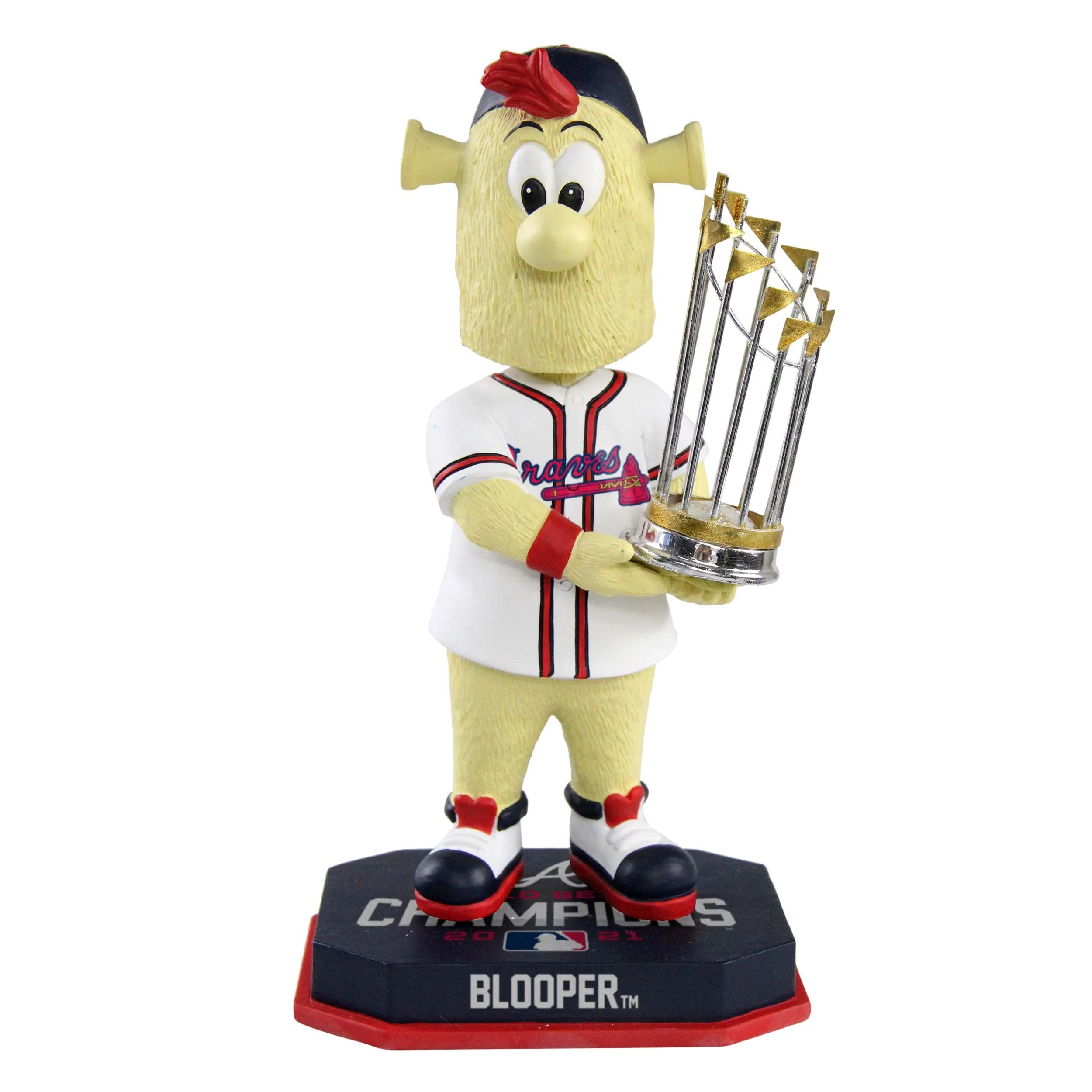 Atlanta Braves MLB 2021 World Series Champions Blooper Bobblehead