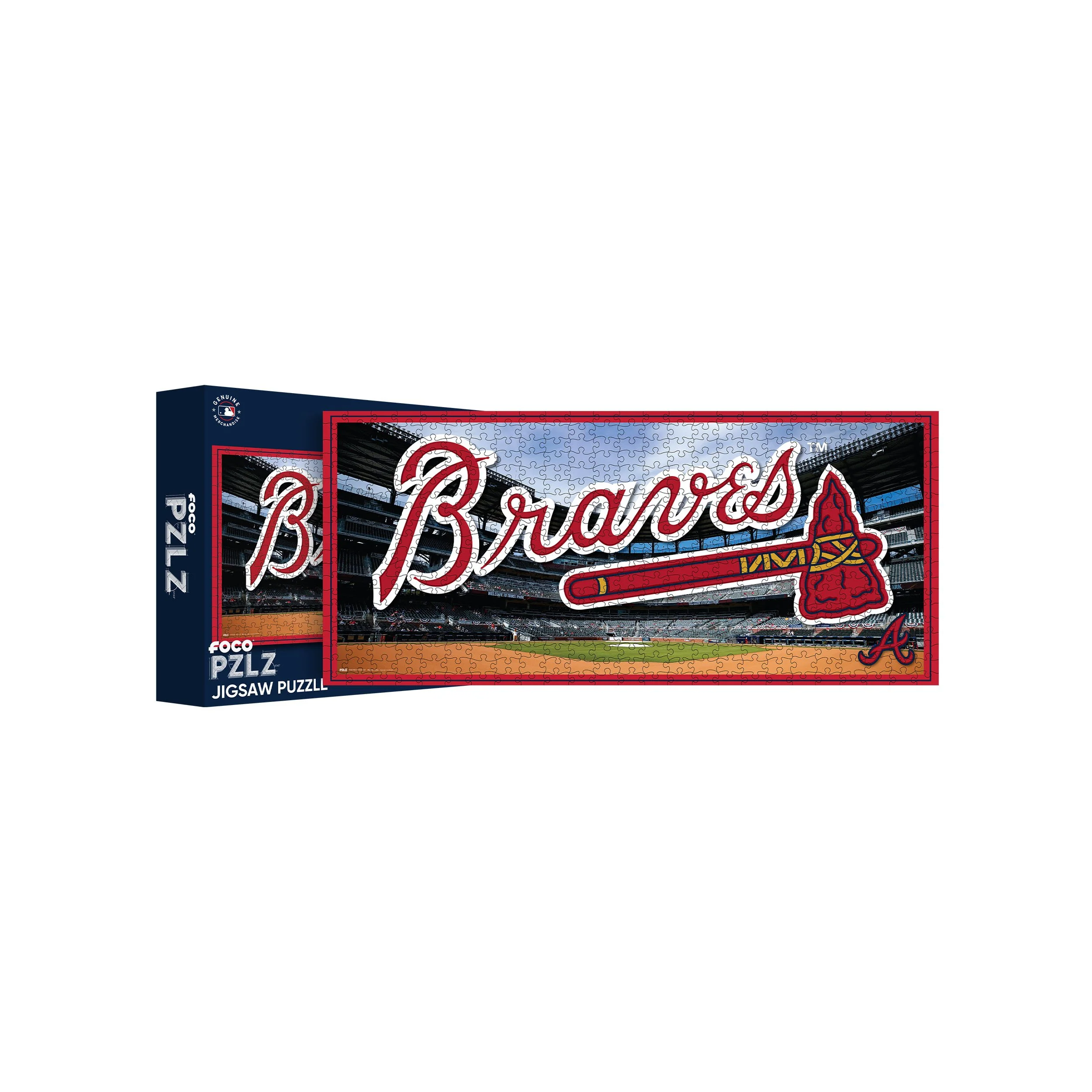 Atlanta Braves MLB 500 Piece Stadiumscape Jigsaw Puzzle PZLZ - Truist Park