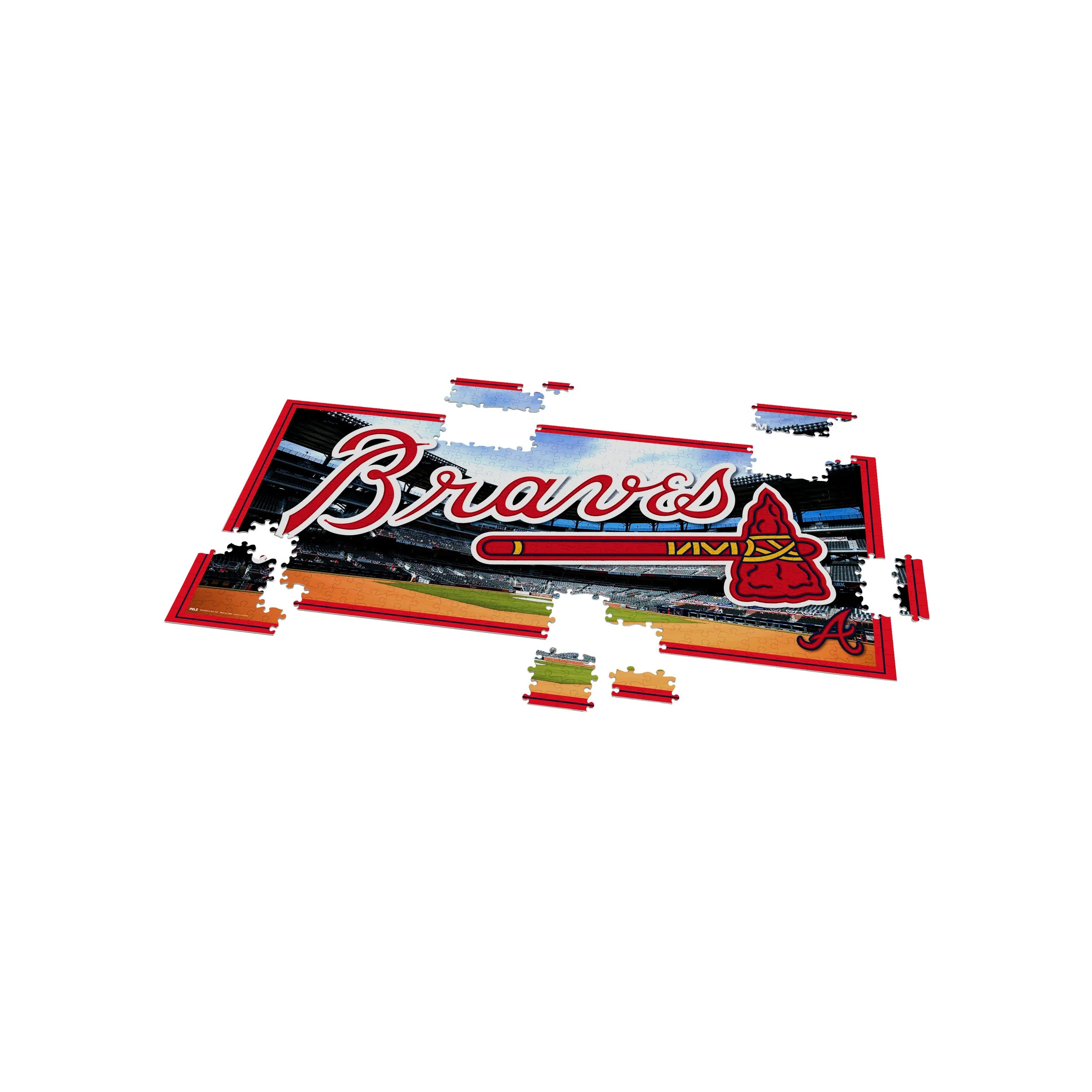 Atlanta Braves MLB 500 Piece Stadiumscape Jigsaw Puzzle PZLZ - Truist Park - Image 3