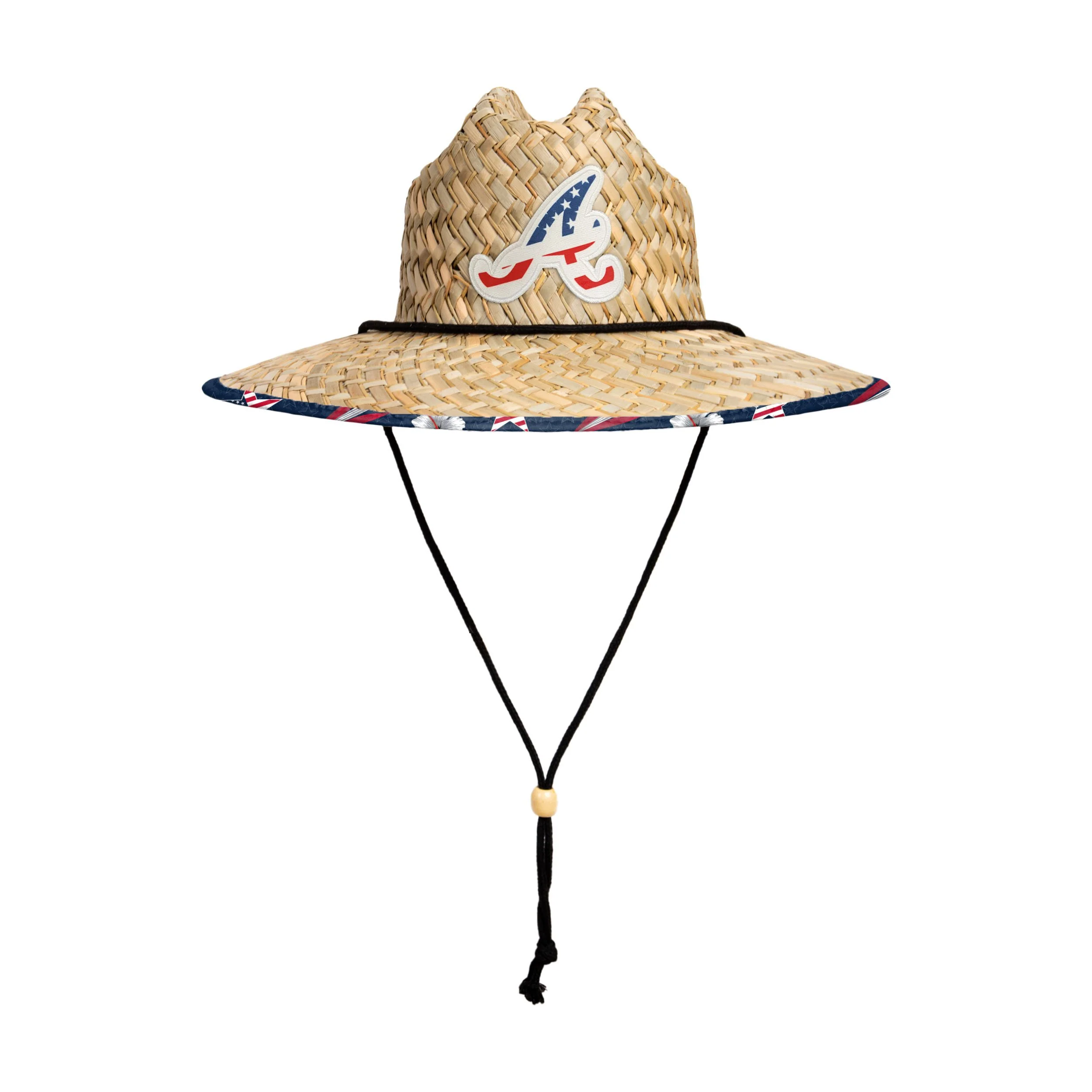 Atlanta Braves MLB Americana Straw Hat - Image 3