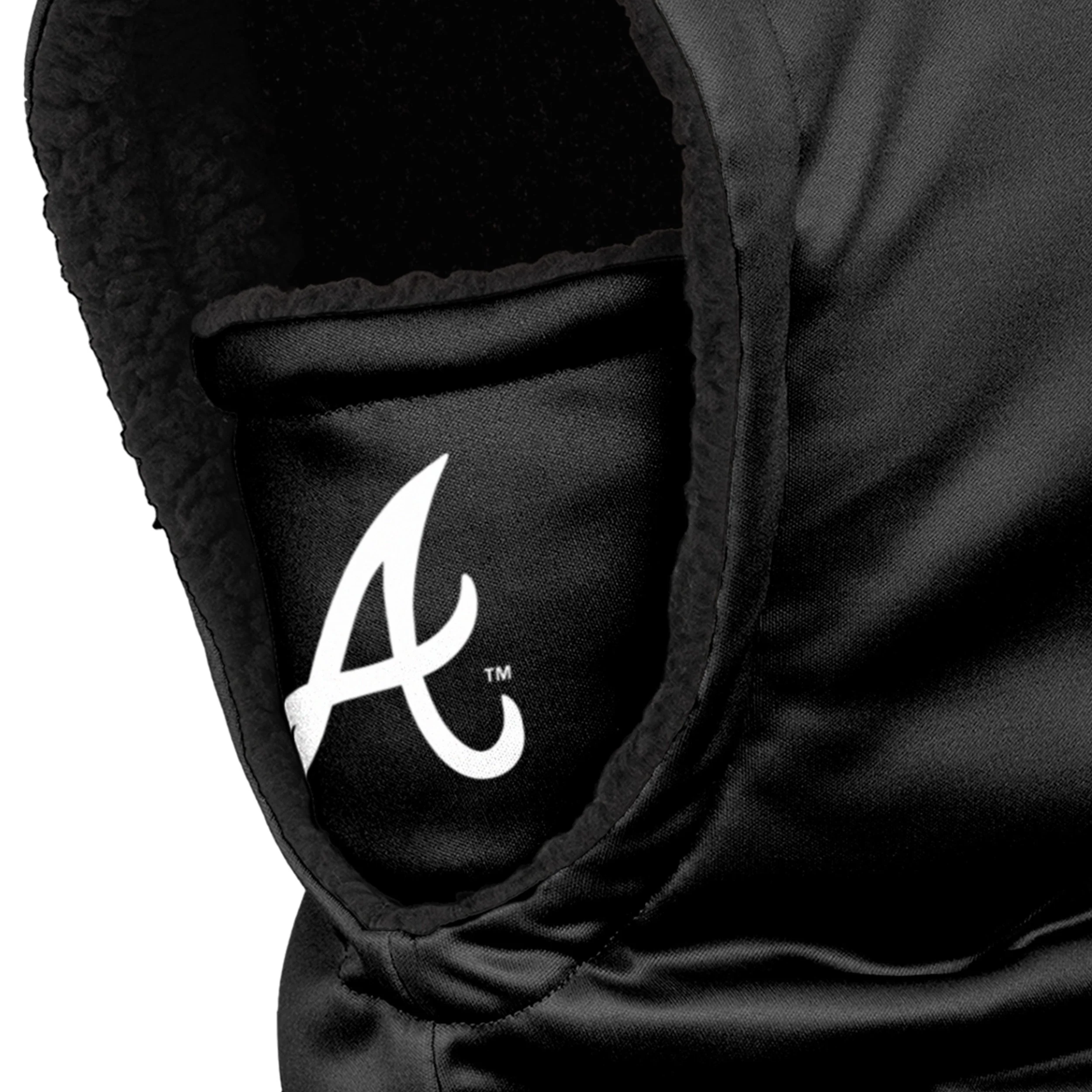 Atlanta Braves MLB Black Hooded Gaiter - Image 3