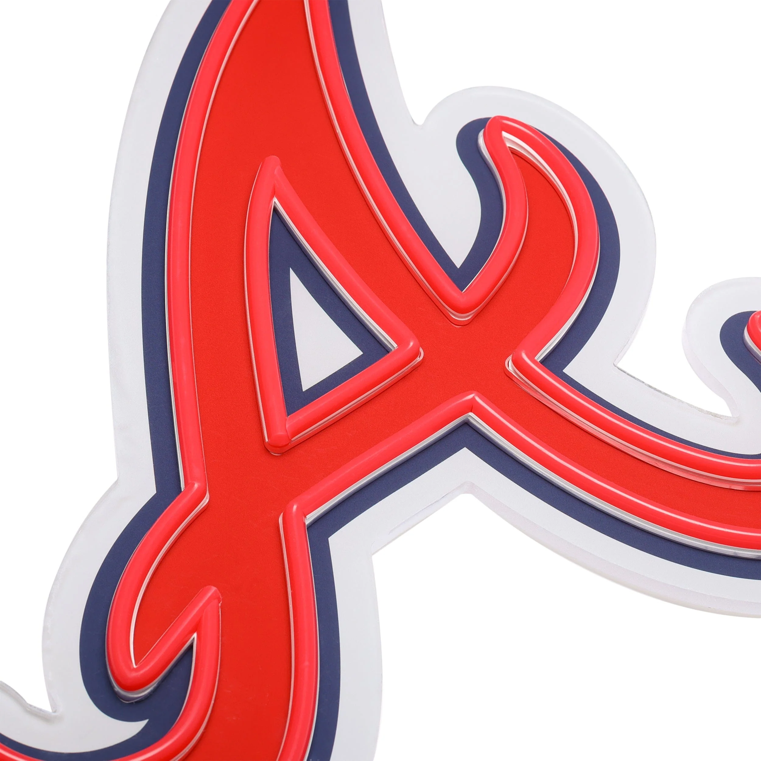 Atlanta Braves MLB LED Neon Light Up Team Logo Sign - Image 4
