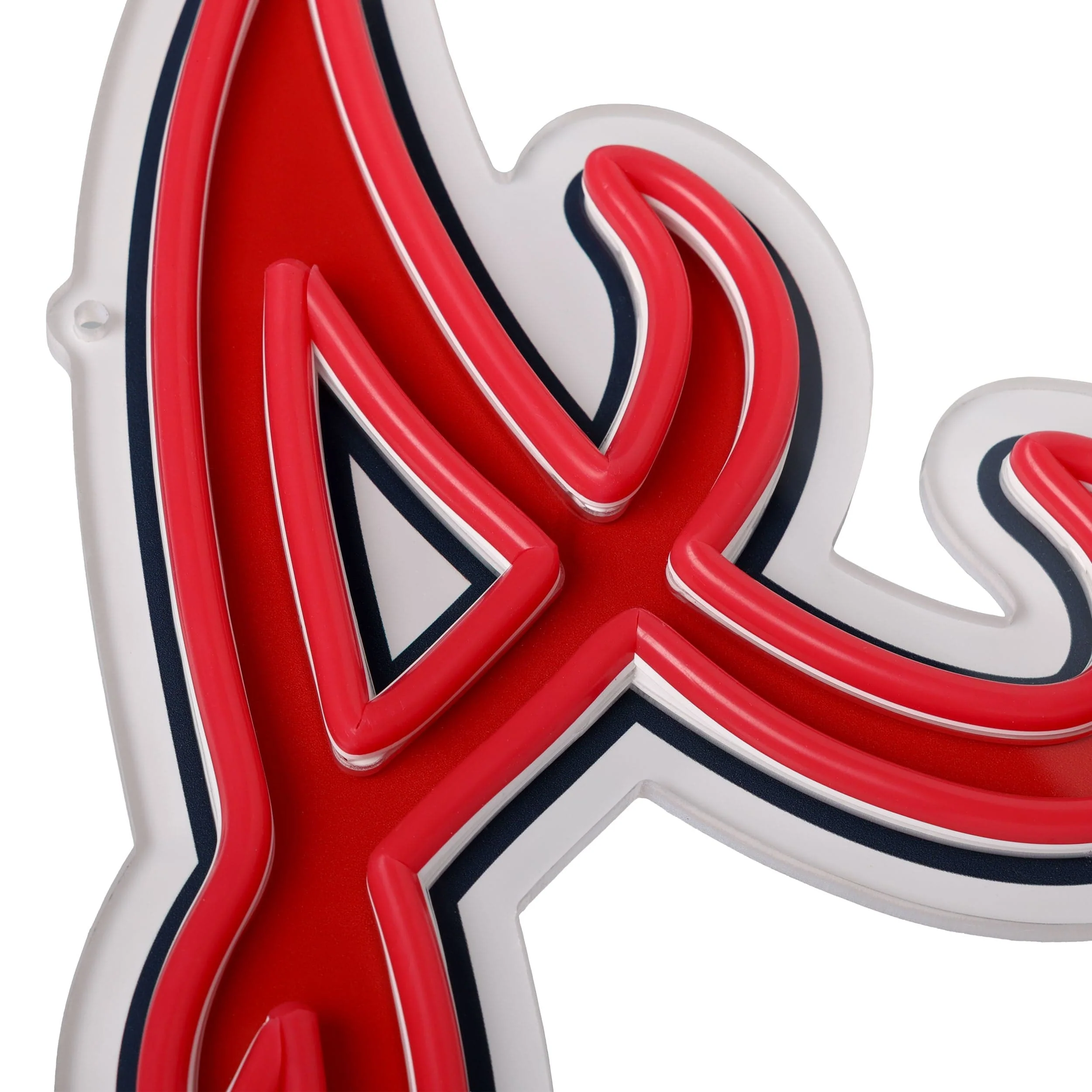 Atlanta Braves MLB Neon Motion Big Logo Chain - Image 3