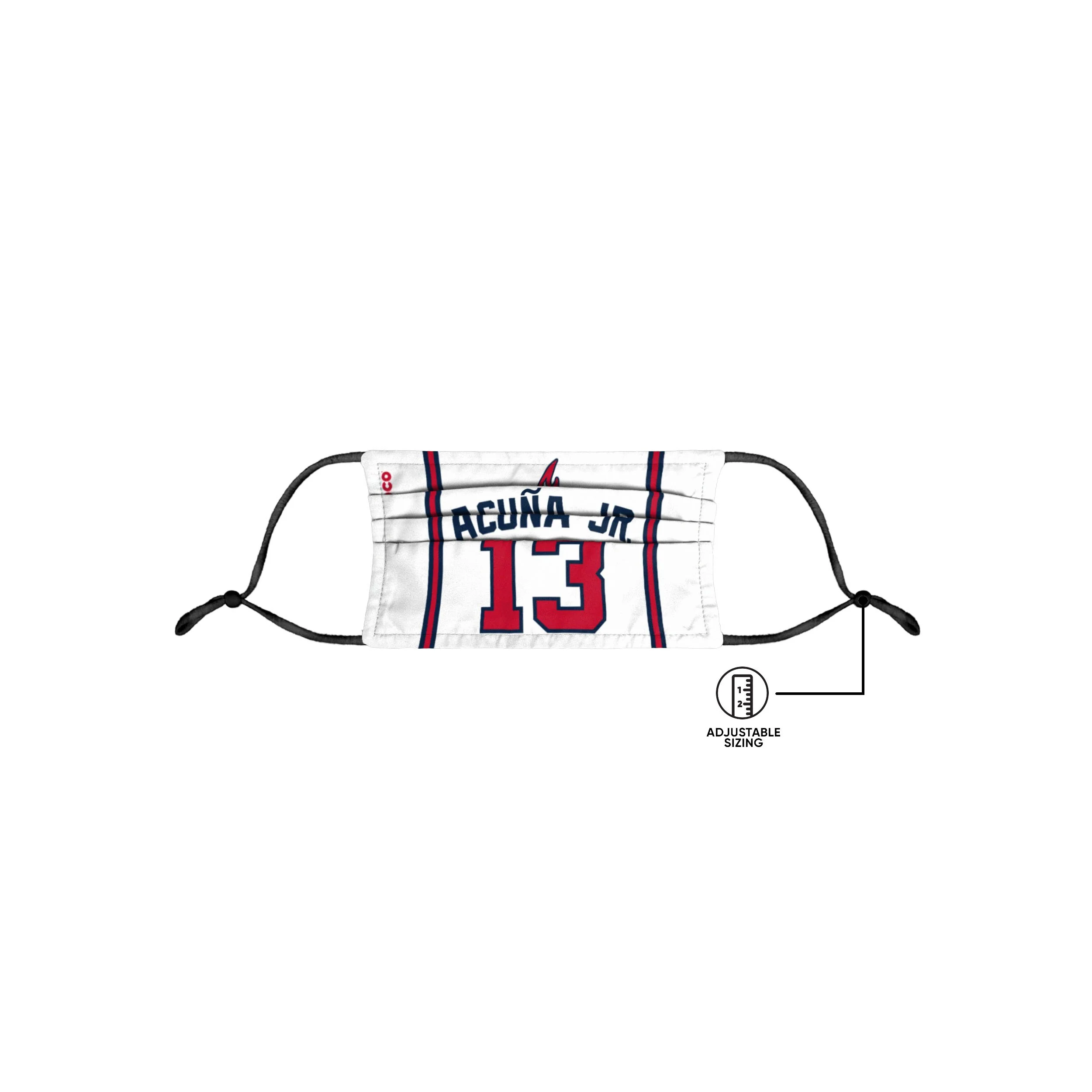Atlanta Braves MLB Ronald Acuna Jr Adjustable Face Cover - Image 4