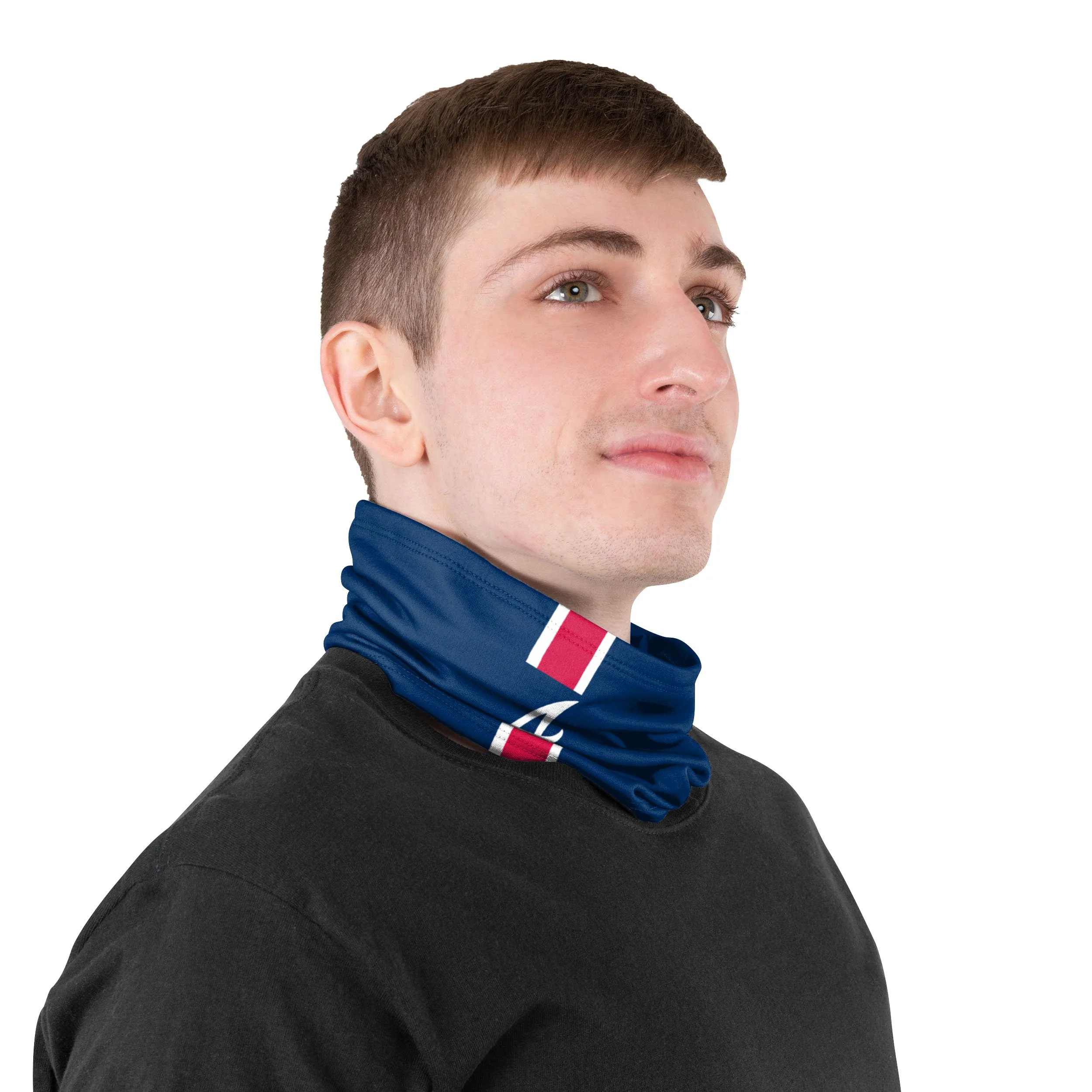 Atlanta Braves MLB Ronald Acuna Jr On-Field Blue UV Gaiter Scarf - Image 4