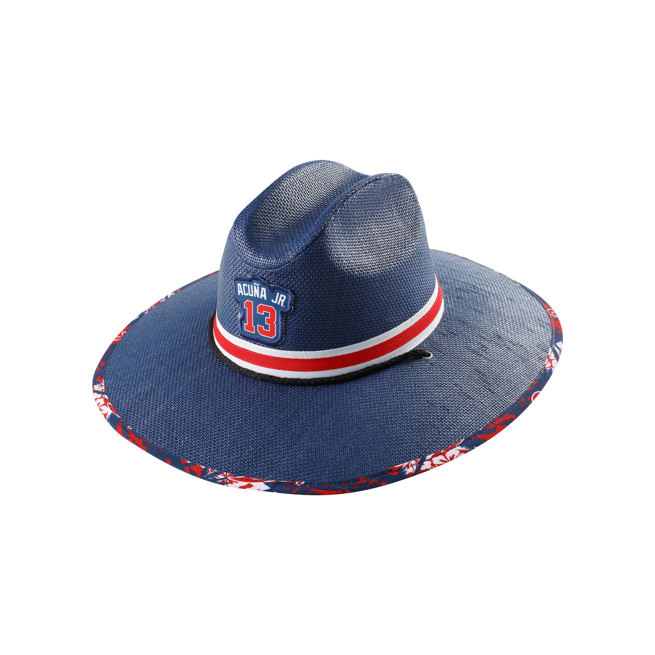 Atlanta Braves MLB Ronald Acuna Jr Straw Hat - Image 3