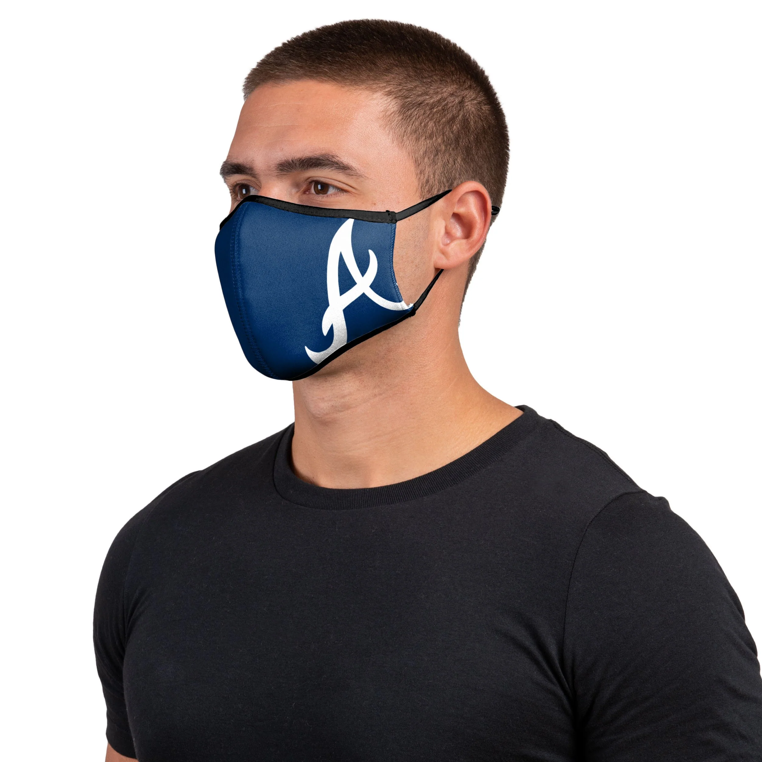 Atlanta Braves MLB Sport 3 Pack Face Cover - Image 2