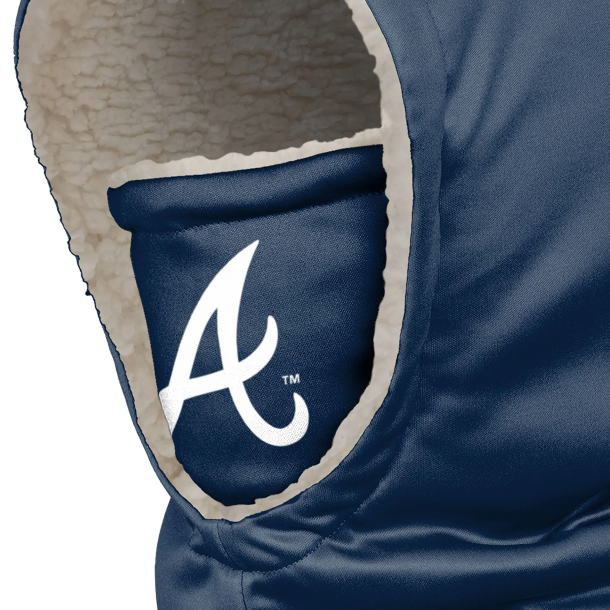 Atlanta Braves MLB Team Color Hooded Gaiter - Image 3