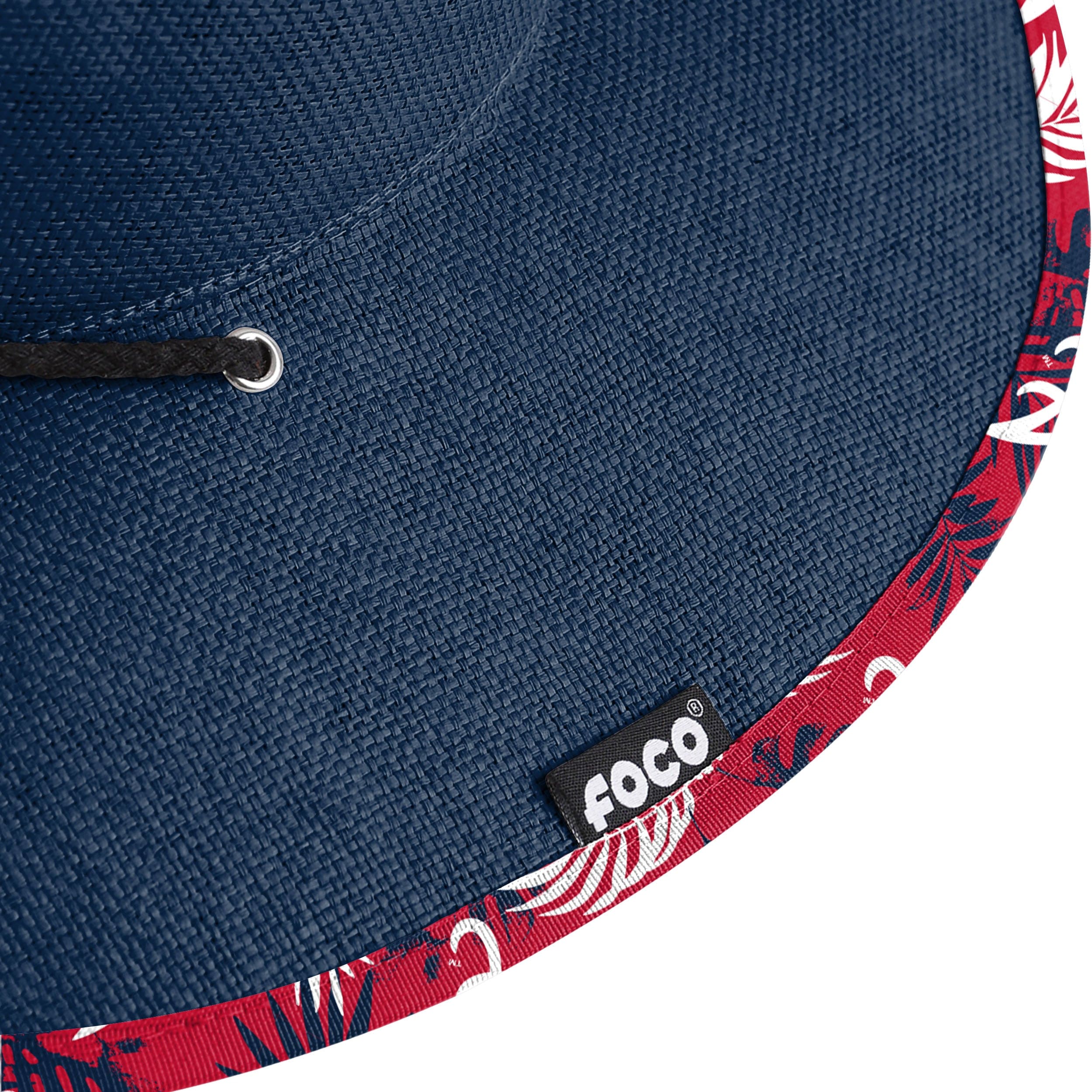 Atlanta Braves MLB Team Color Straw Hat - Image 7