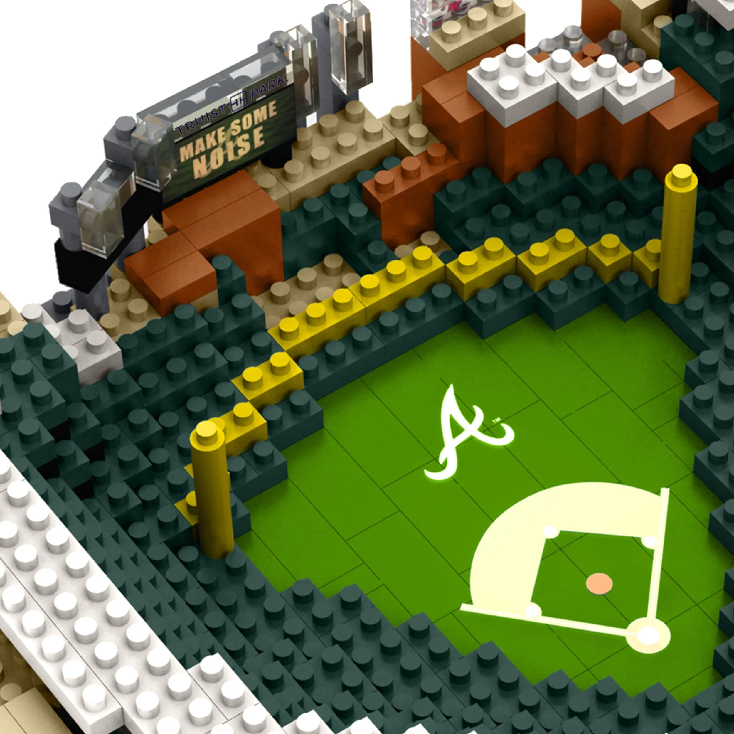 Atlanta Braves MLB Truist Park Mini BRXLZ Stadium (PREORDER - SHIPS LATE AUGUST) - Image 5