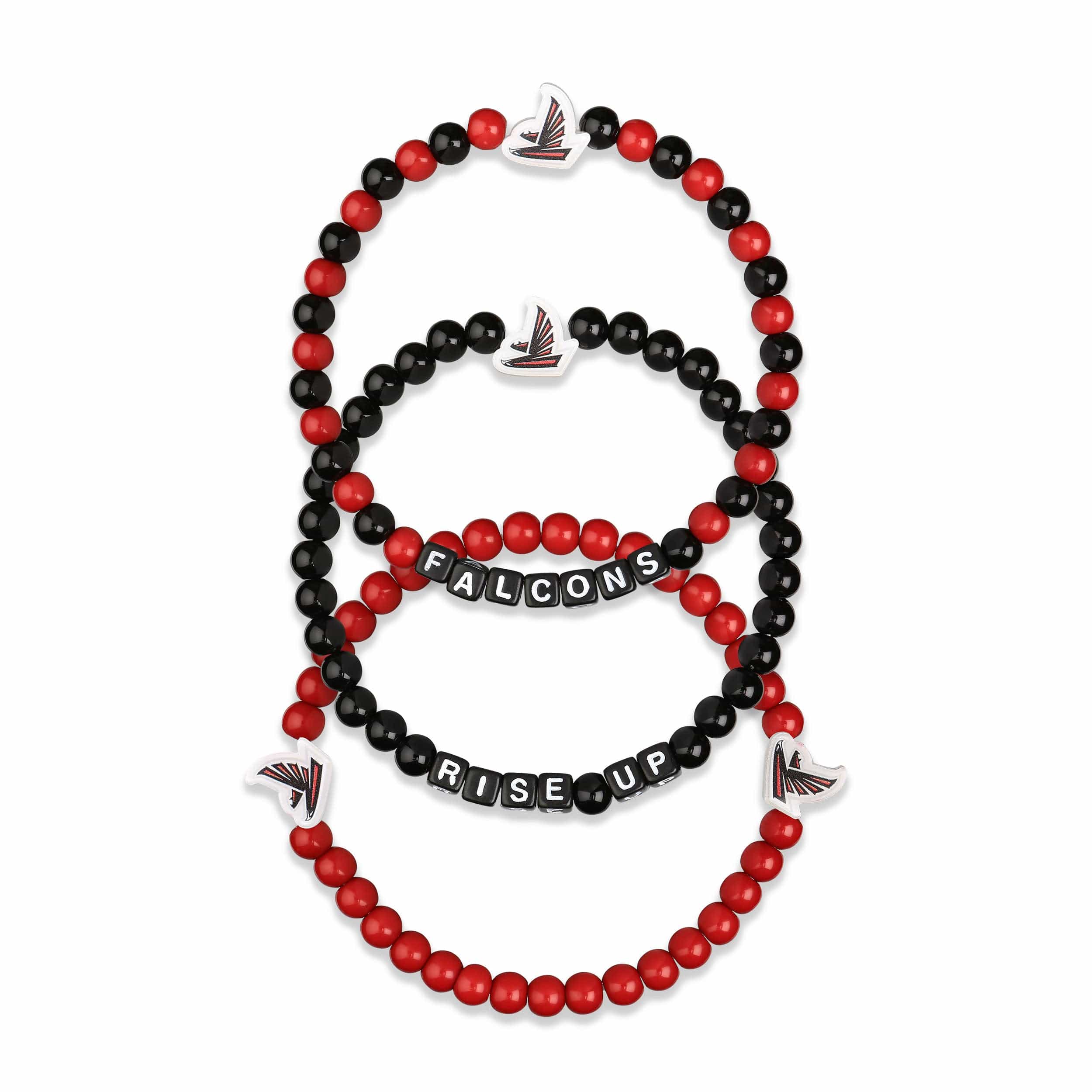 Atlanta Falcons NFL 3 Pack Beaded Friendship Bracelet