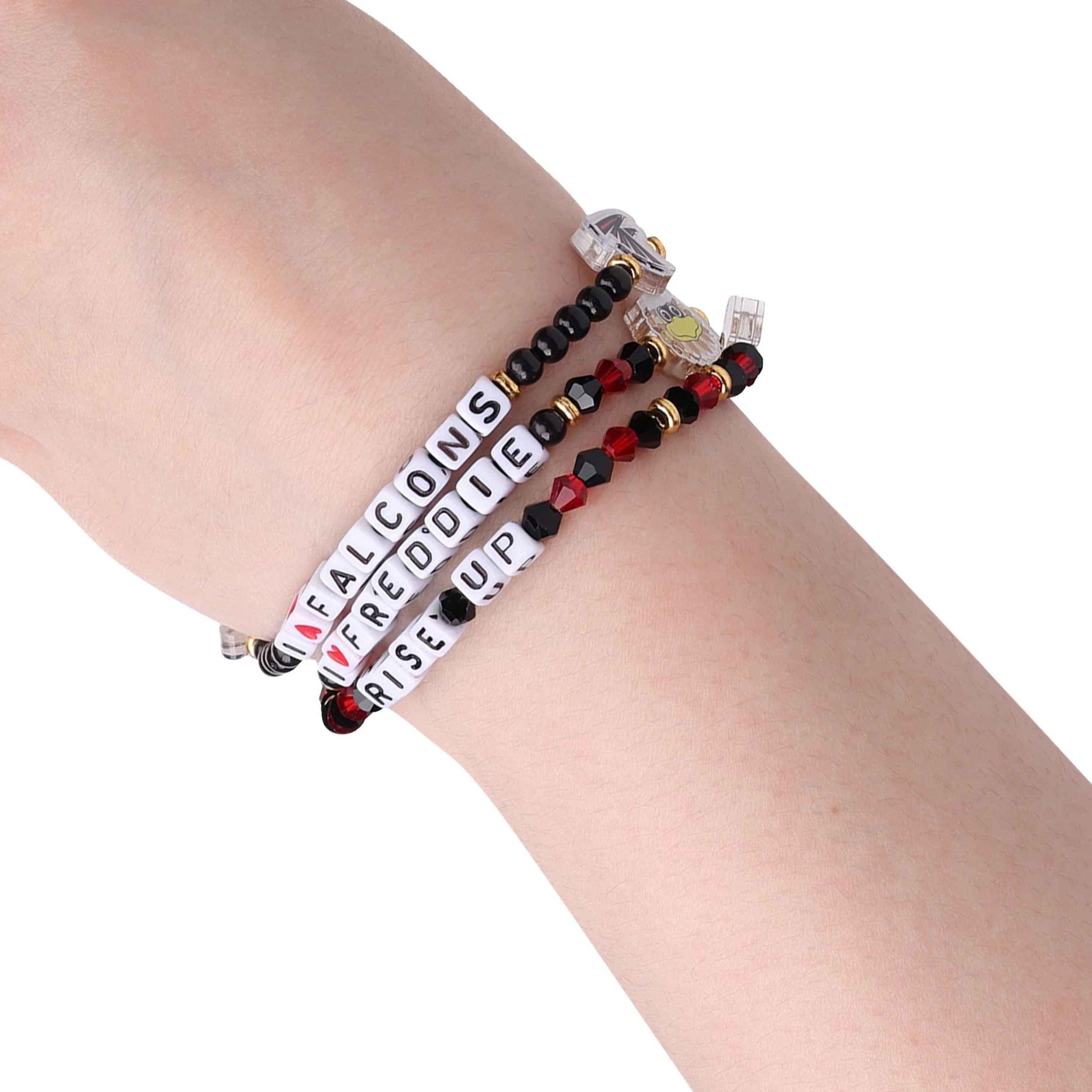 Atlanta Falcons NFL 3 Pack Friendship Bracelet - Image 4