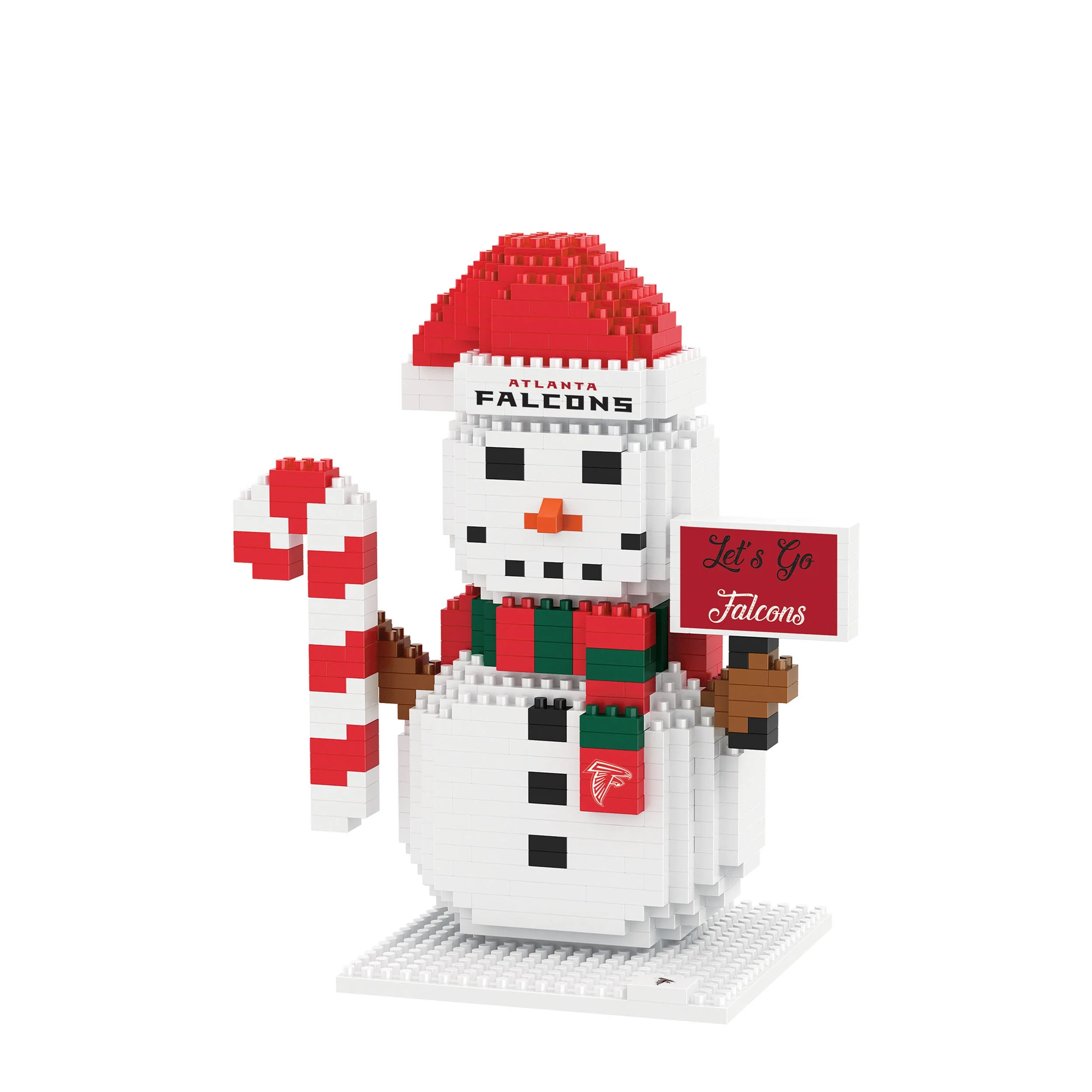 Atlanta Falcons NFL BRXLZ Snowman