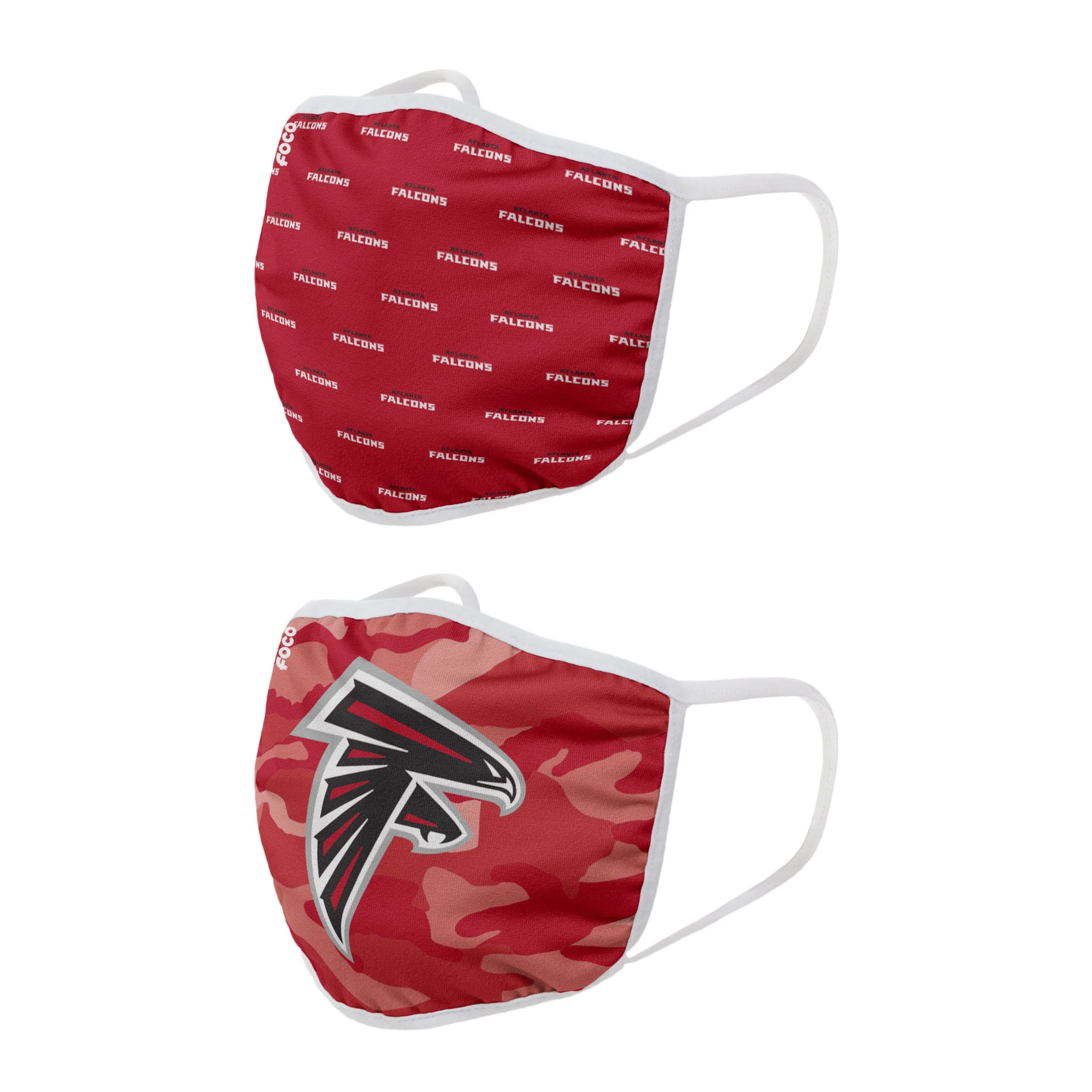 Atlanta Falcons NFL Clutch 2 Pack Face Cover - Image 2
