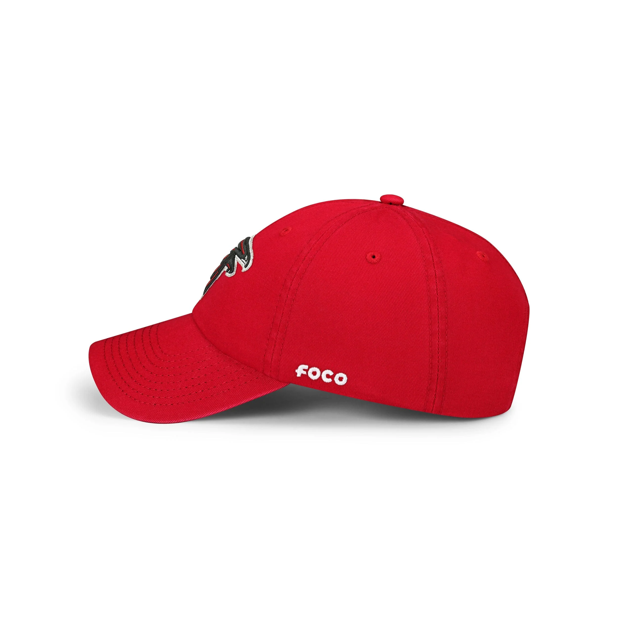 Atlanta Falcons NFL Dark Red Primary Logo Casual Cap - Image 2