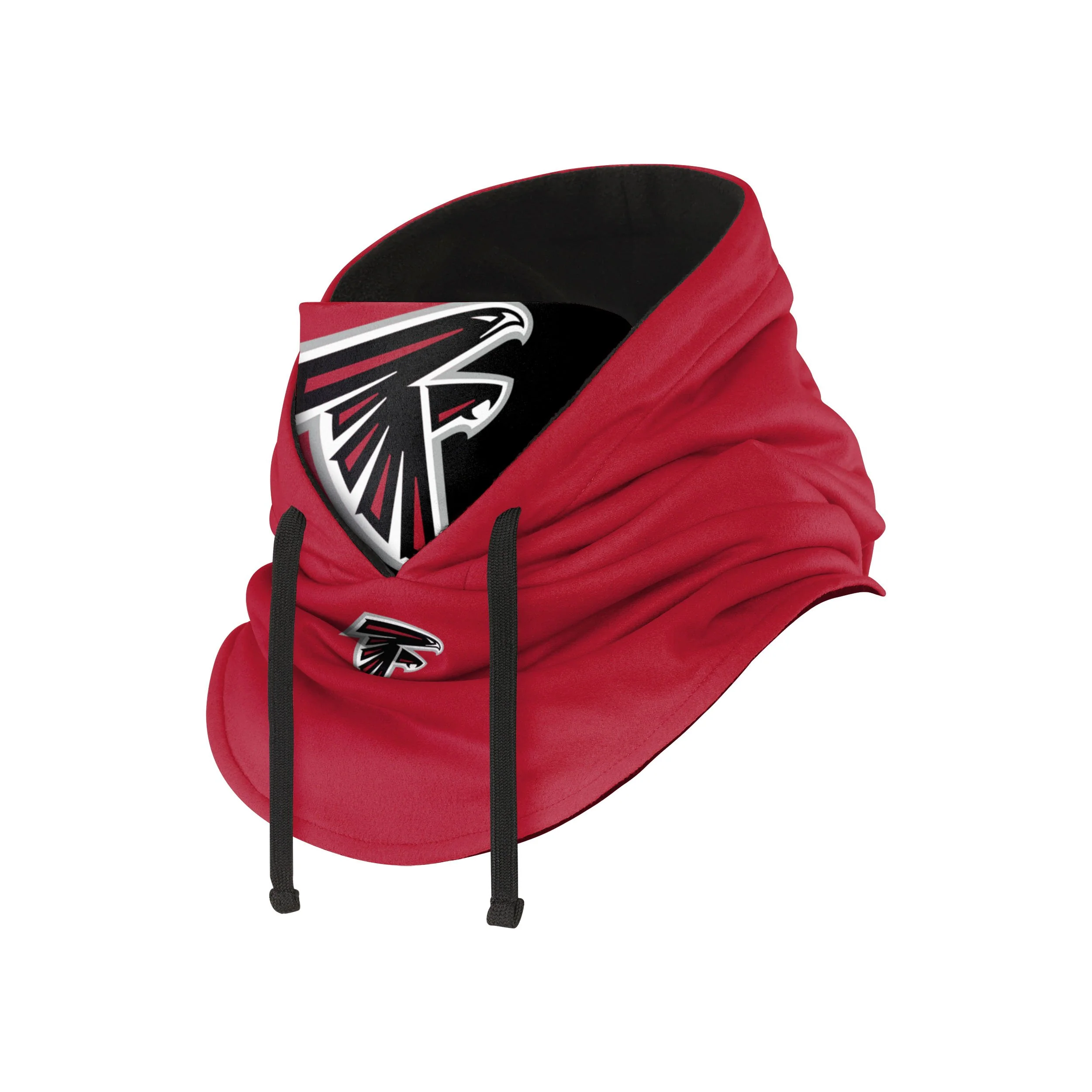 Atlanta Falcons NFL Drawstring Hooded Gaiter - - Image 2
