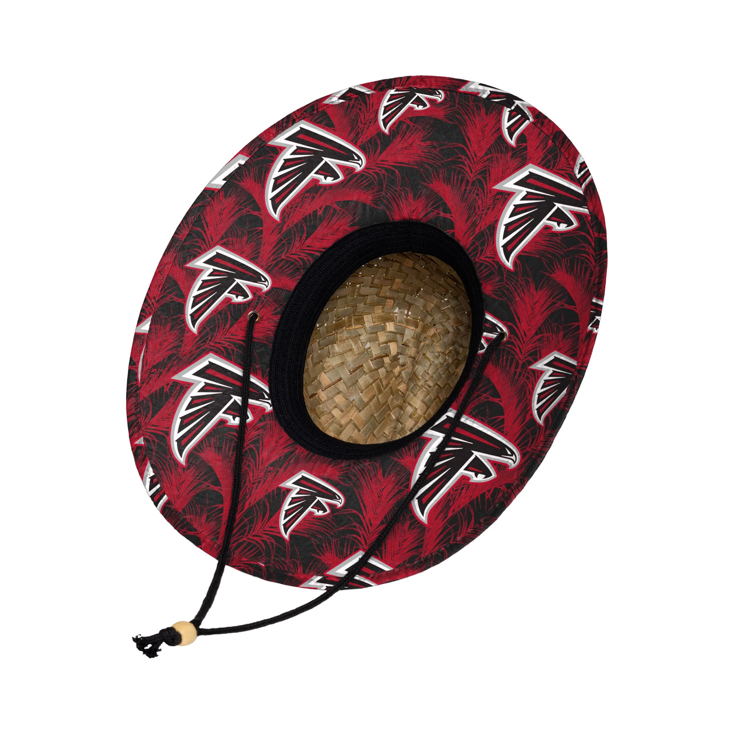 Atlanta Falcons NFL Floral Straw Hat - Image 2