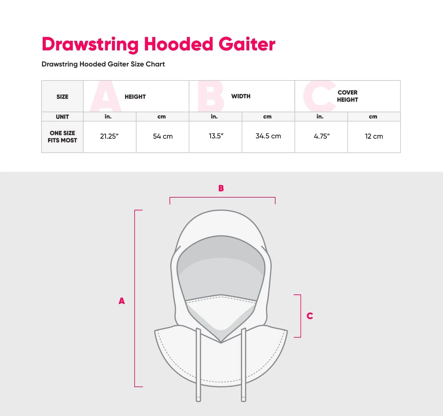 Atlanta Falcons NFL Heather Gray Drawstring Hooded Gaiter Scarf - Image 6