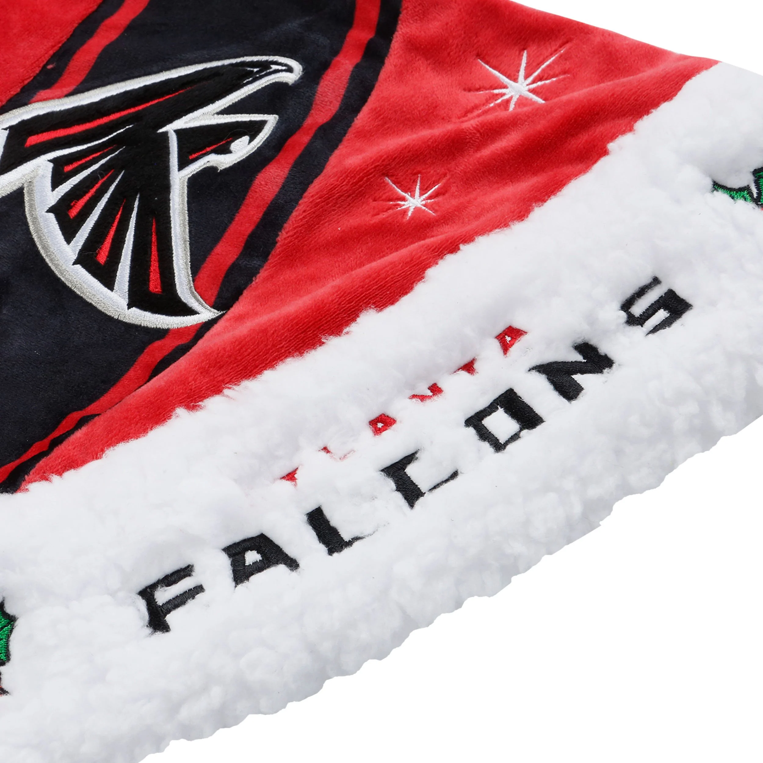 Atlanta Falcons NFL High End Santa Hat - Image 2
