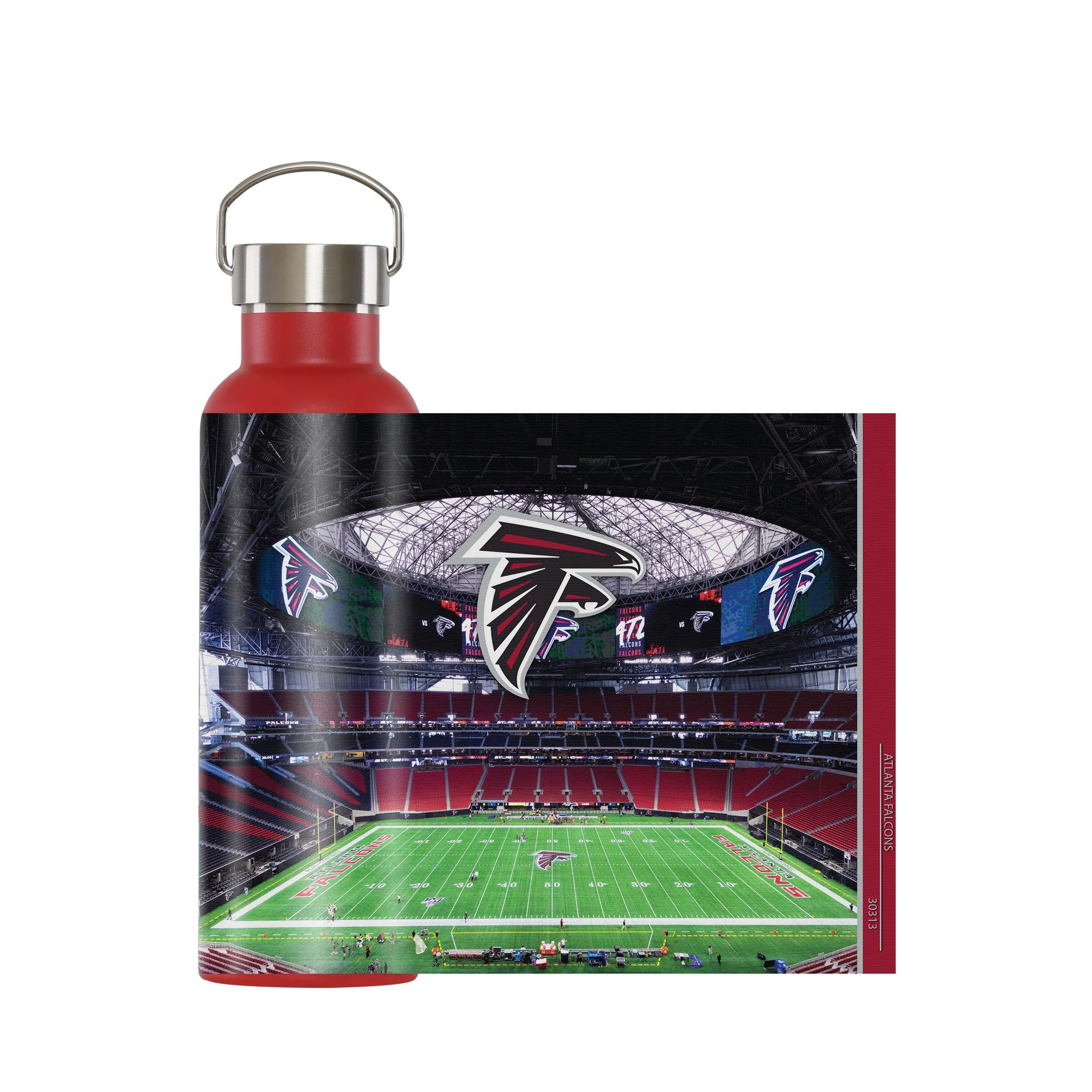Atlanta Falcons NFL Home Field Hydration 25 oz Bottle - Image 4