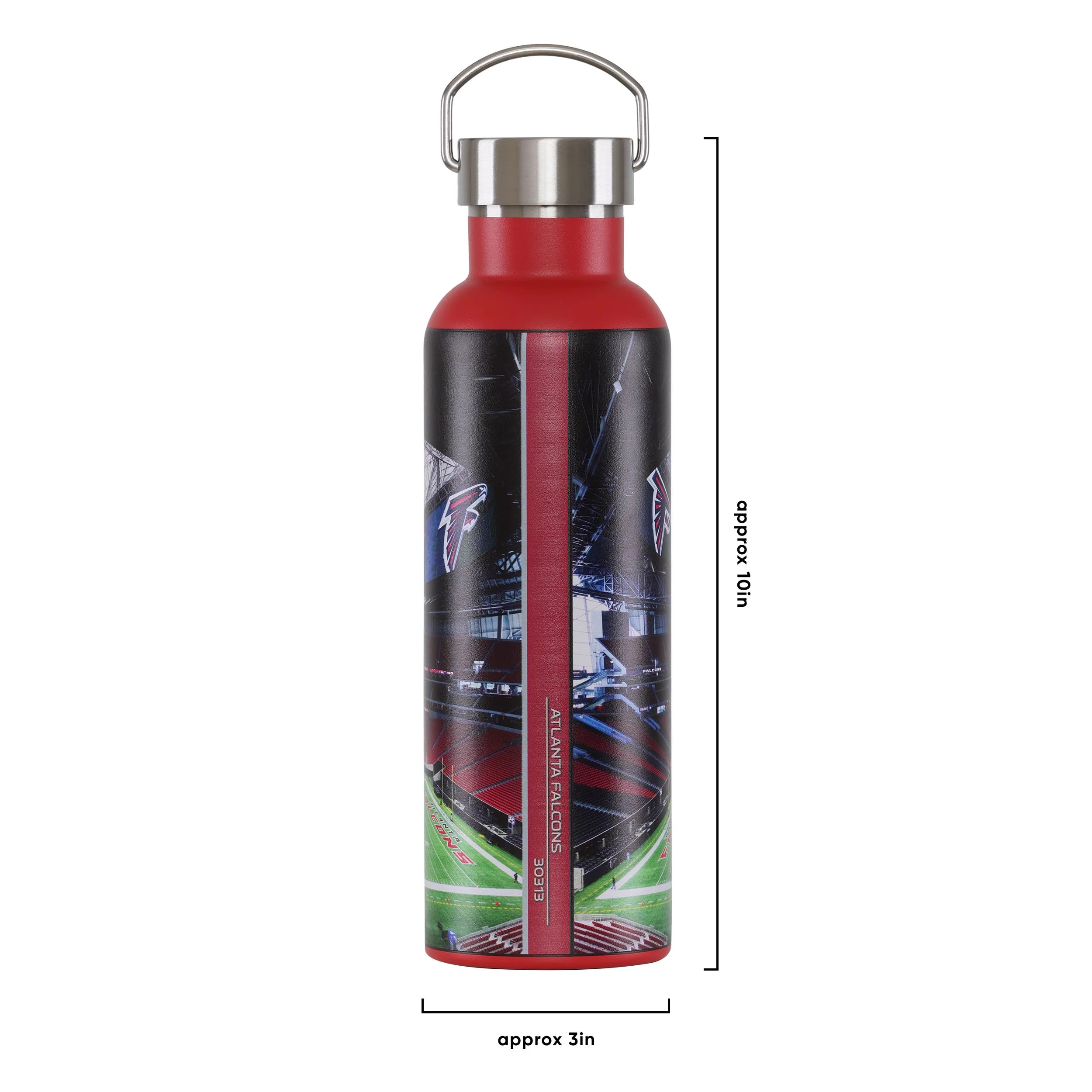 Atlanta Falcons NFL Home Field Hydration 25 oz Bottle - Image 5