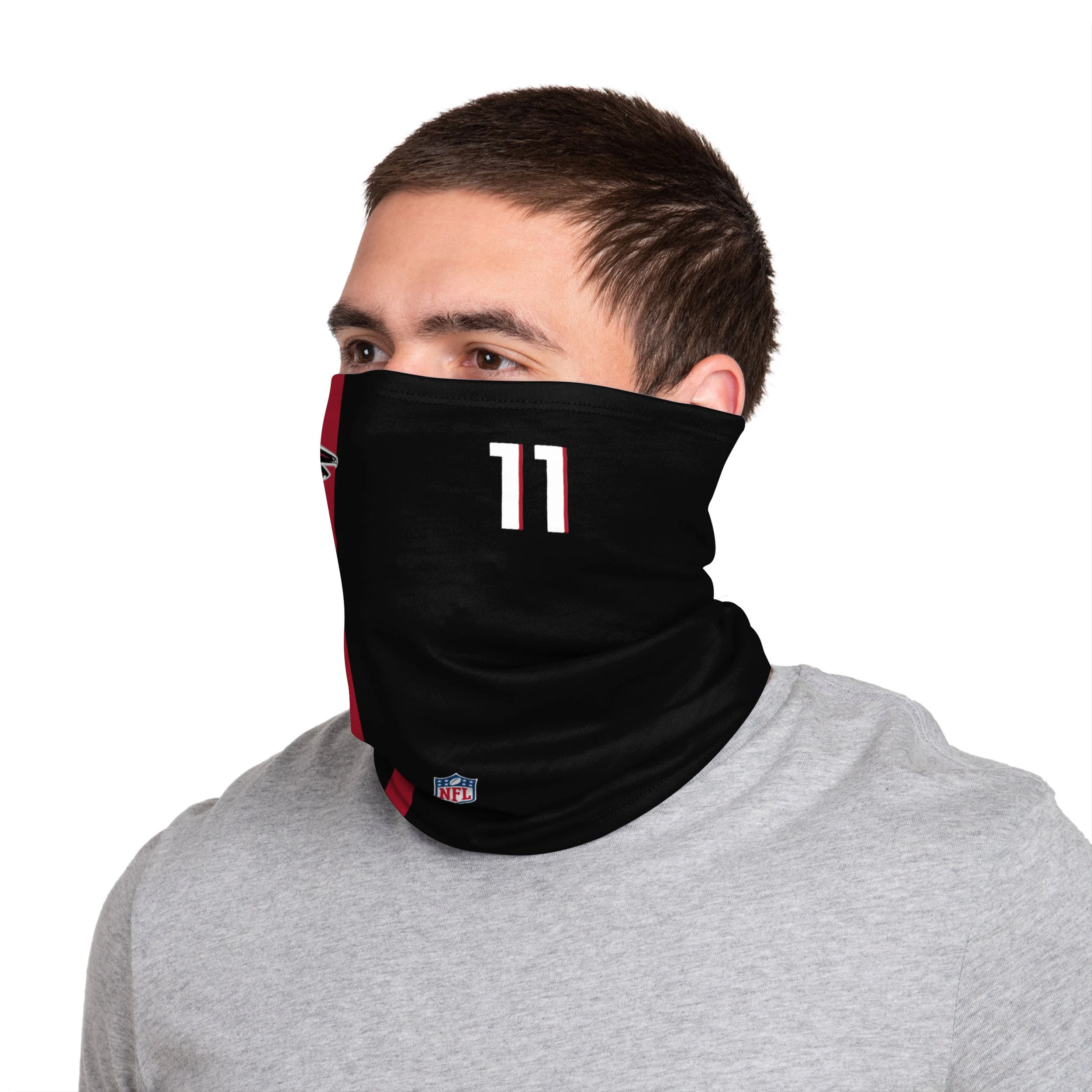 Atlanta Falcons NFL Julio Jones On-Field Sideline Gaiter Scarf - Image 3