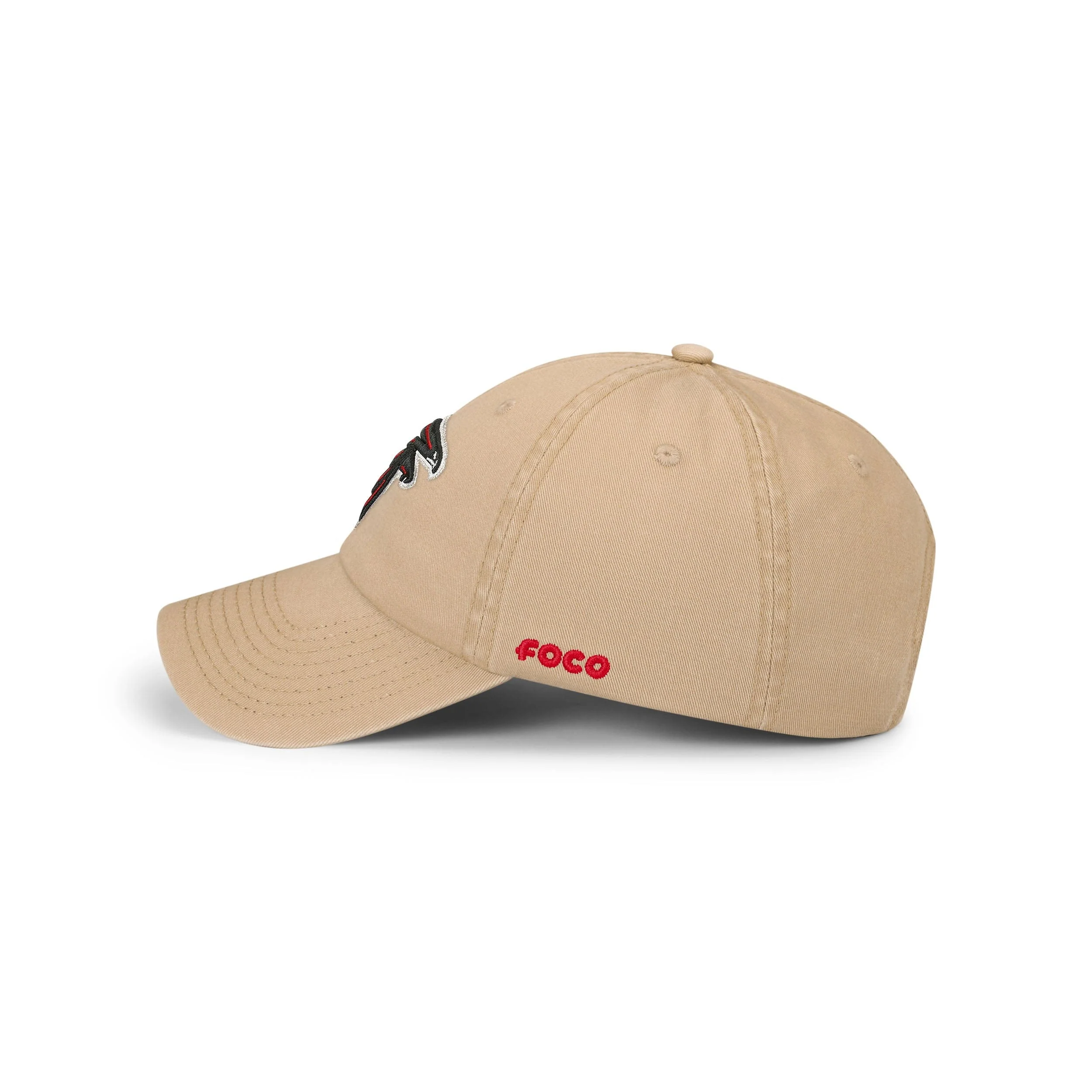 Atlanta Falcons NFL Khaki Primary Logo Casual Cap - Image 2
