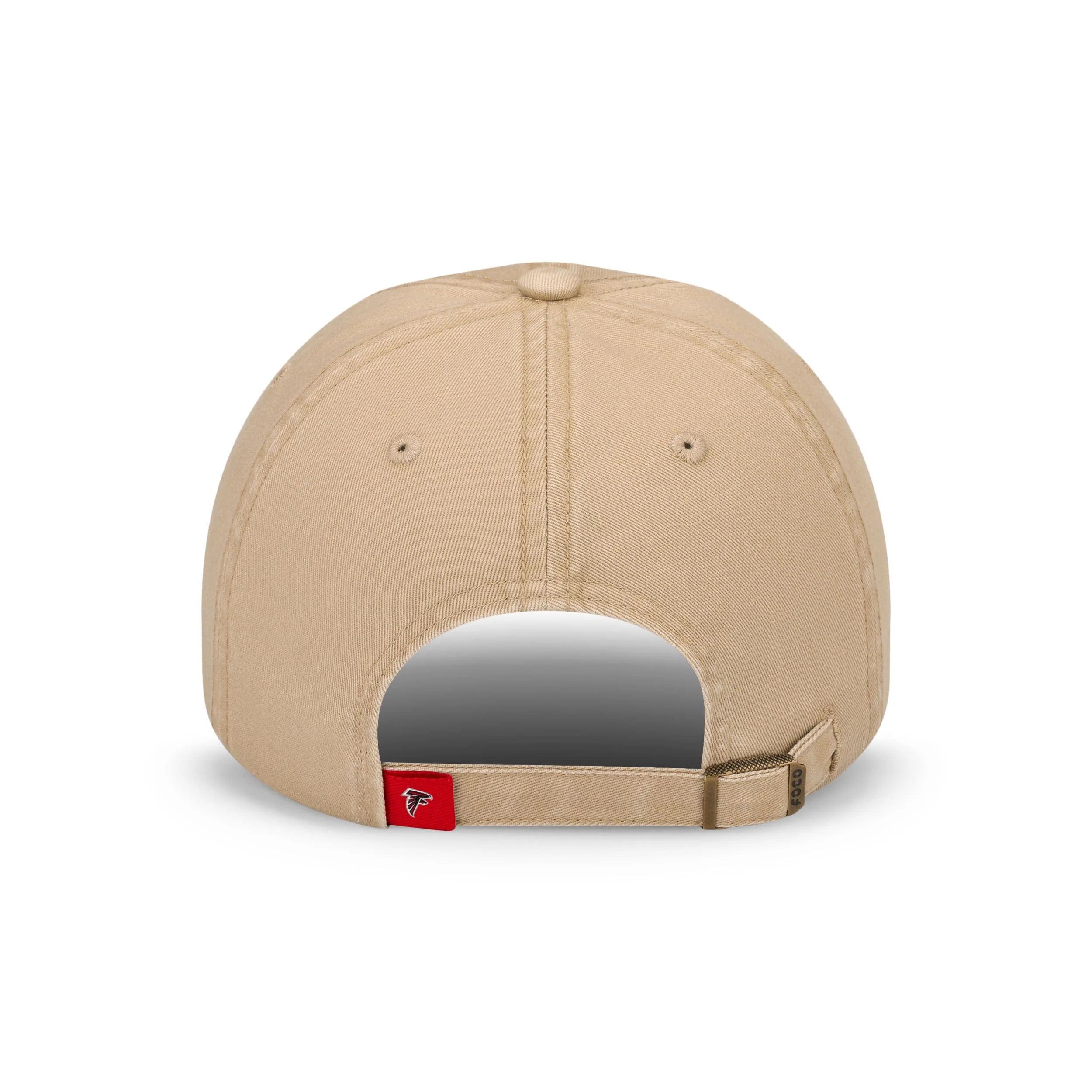Atlanta Falcons NFL Khaki Primary Logo Casual Cap - Image 3