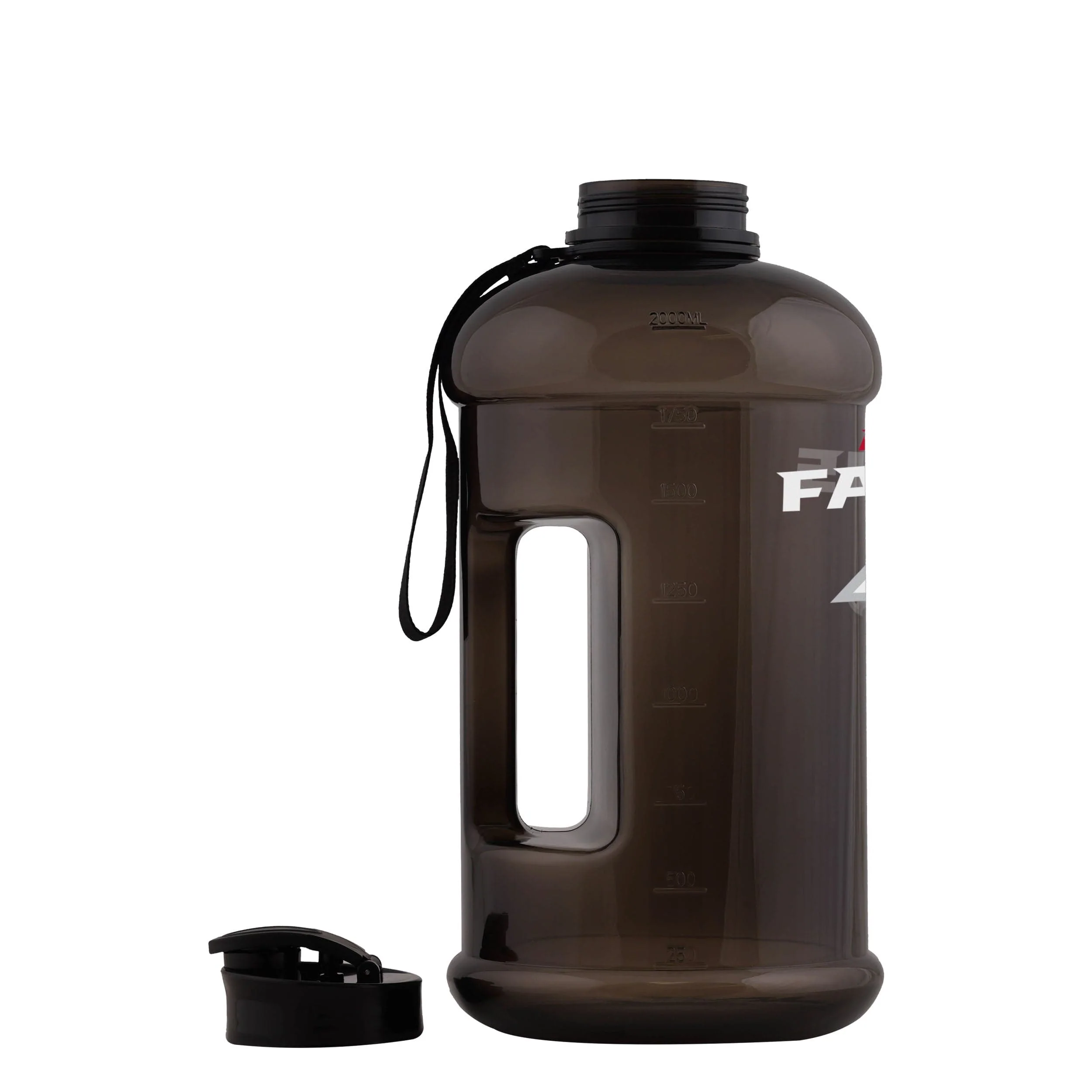 Atlanta Falcons NFL Large Team Color Clear Sports Bottle - Image 3