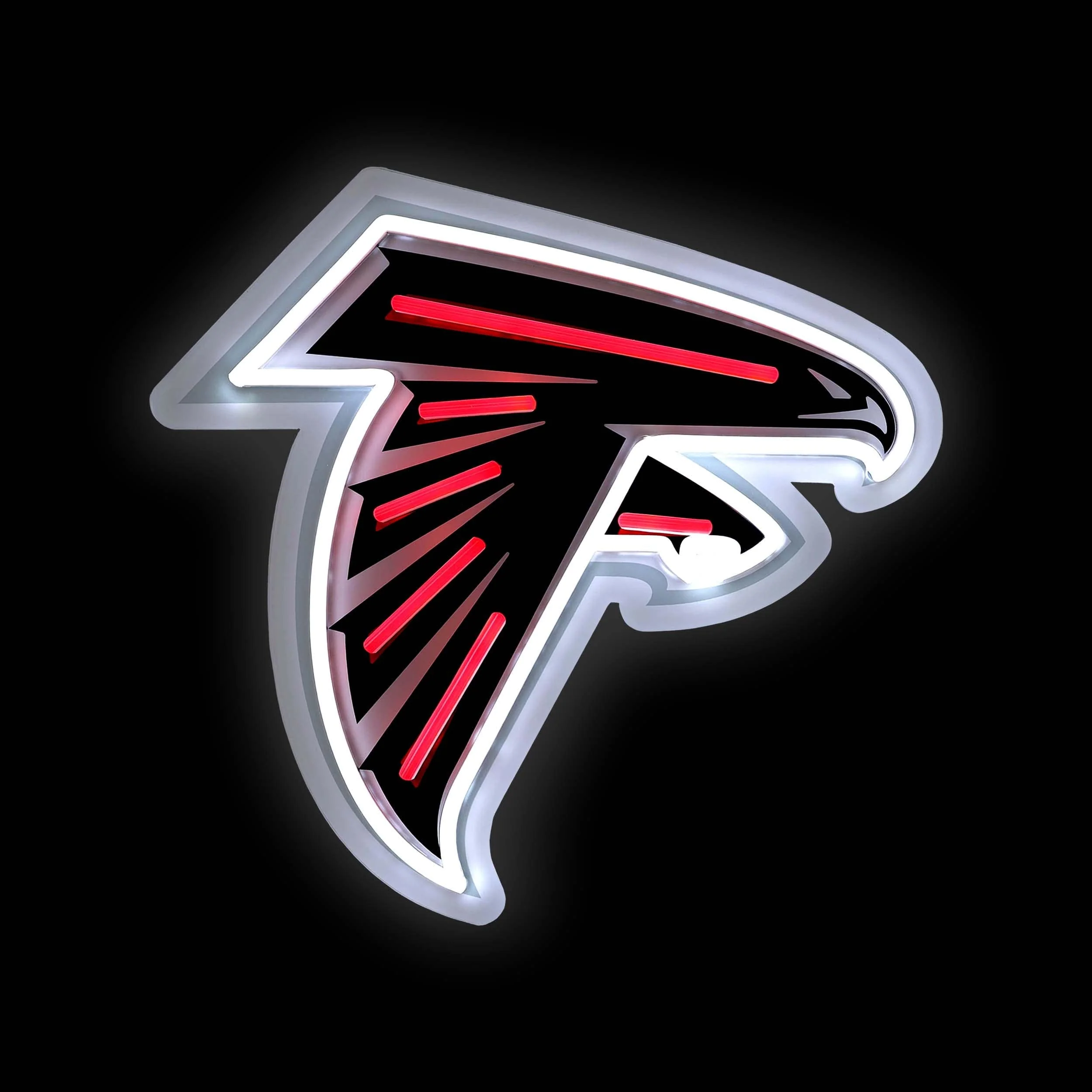 Atlanta Falcons NFL LED Neon Light Up Team Logo Sign - Image 2