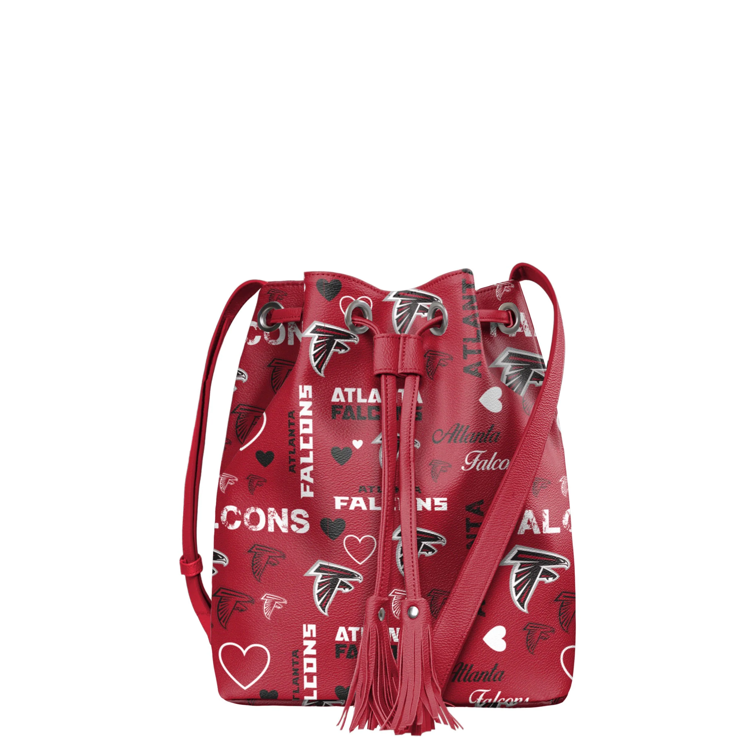 Atlanta Falcons NFL Logo Love Cinch Purse