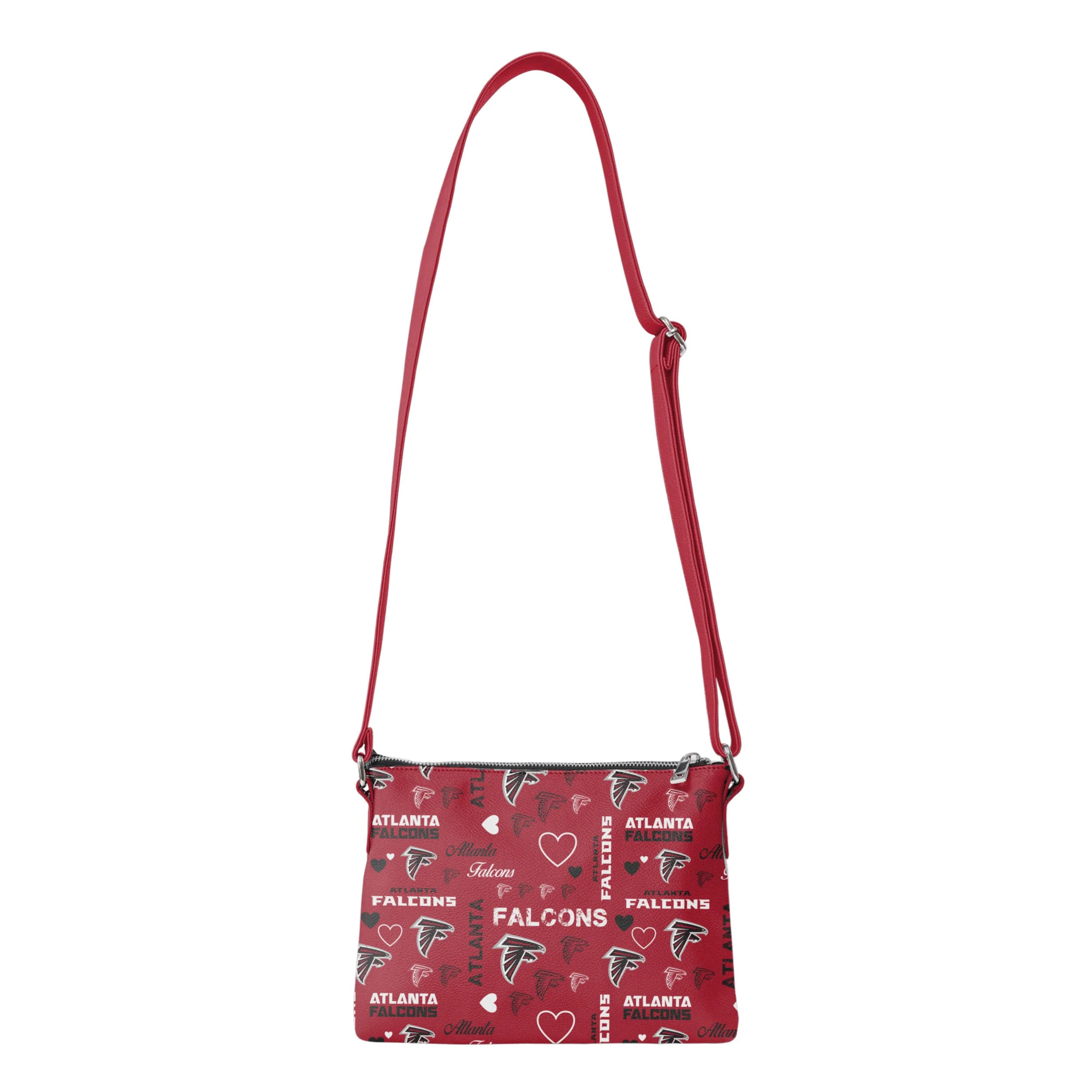 Atlanta Falcons NFL Logo Love Crossbody Purse - Image 5