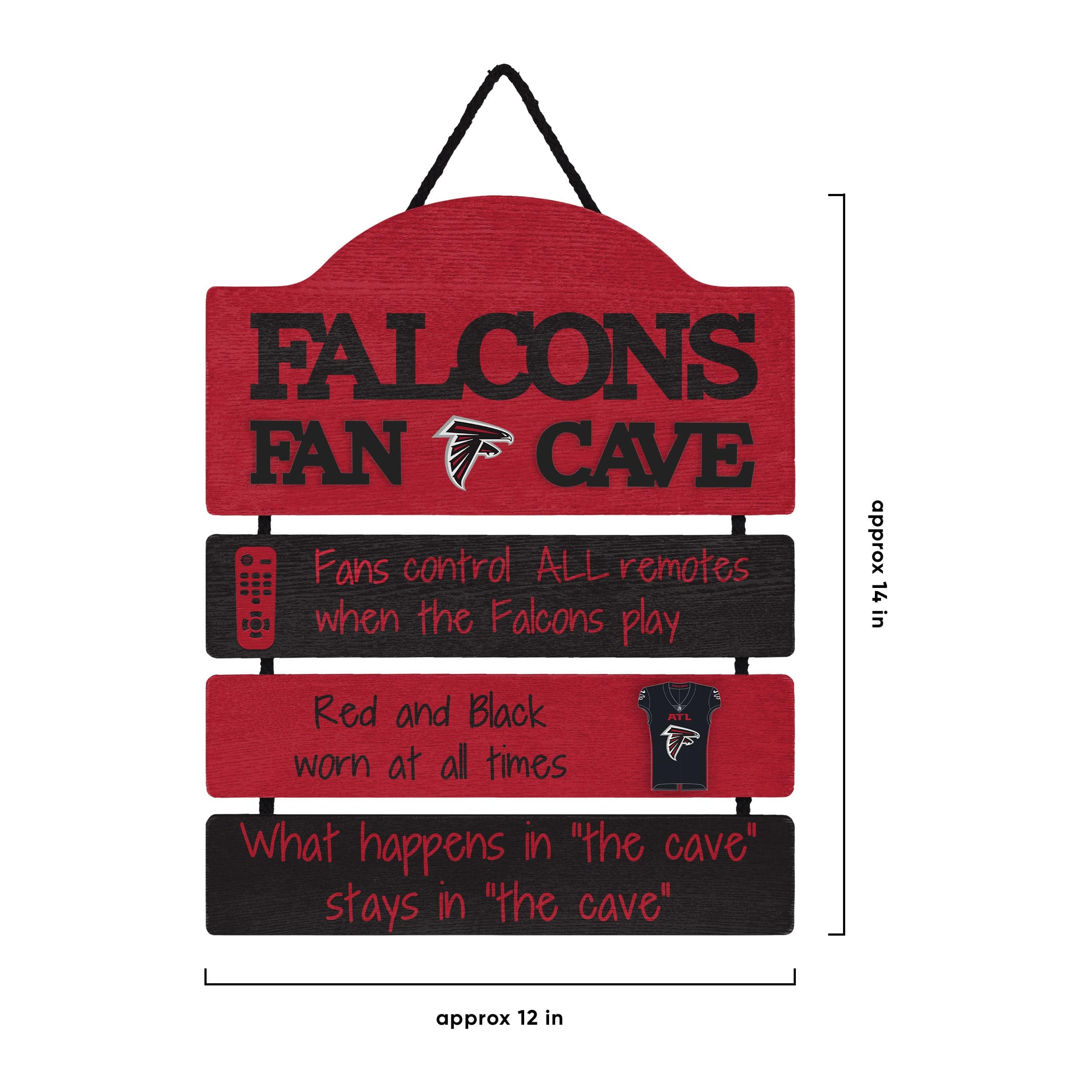 Atlanta Falcons NFL Mancave Sign - Image 3
