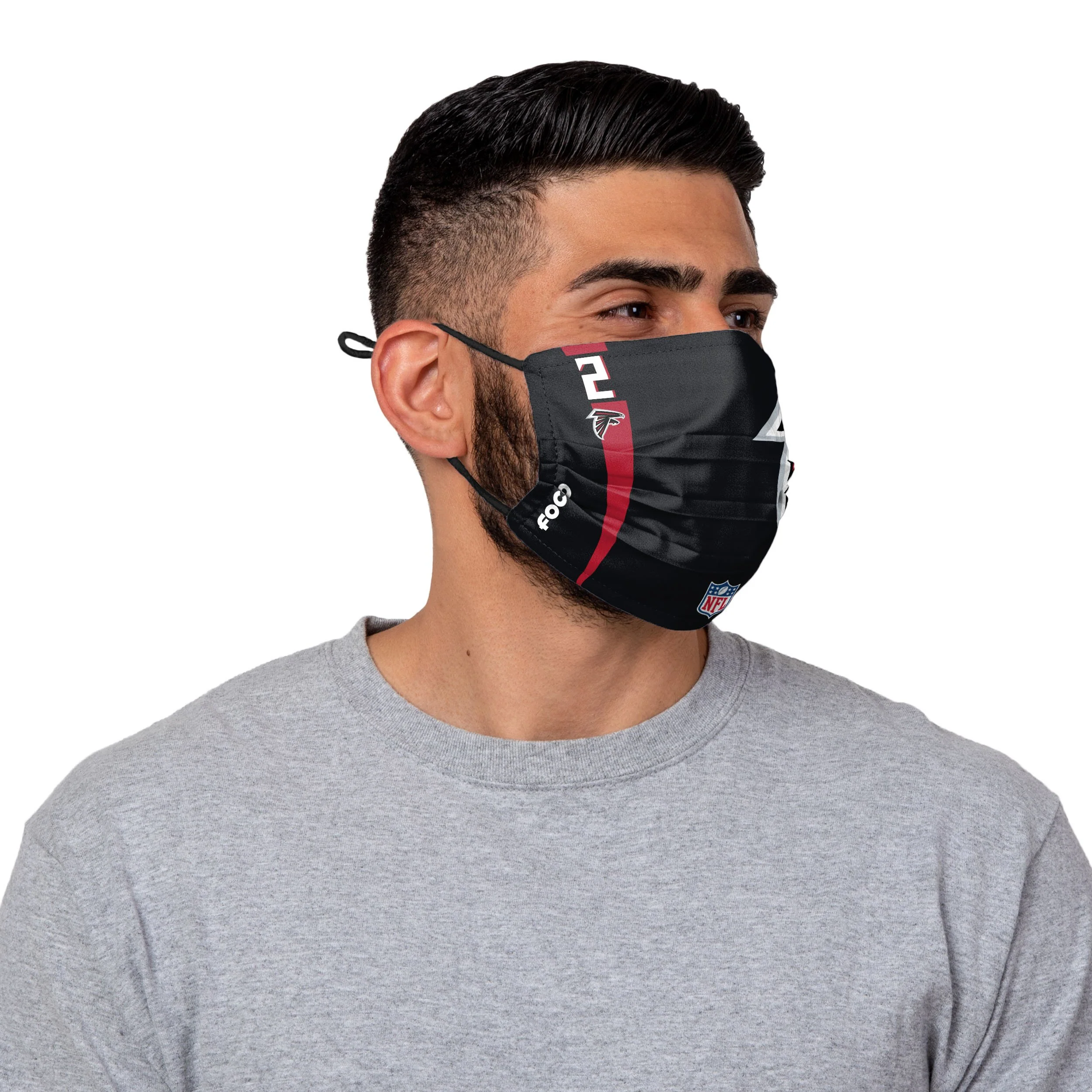Atlanta Falcons NFL Matt Ryan On-Field Sideline Logo Face Cover - Image 2