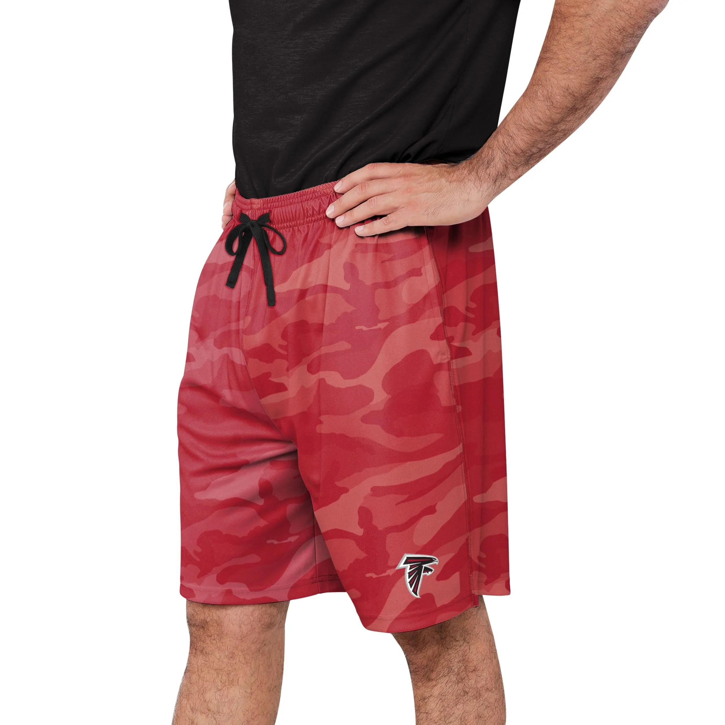 Atlanta Falcons NFL Mens Cool Camo Training Shorts - Image 2