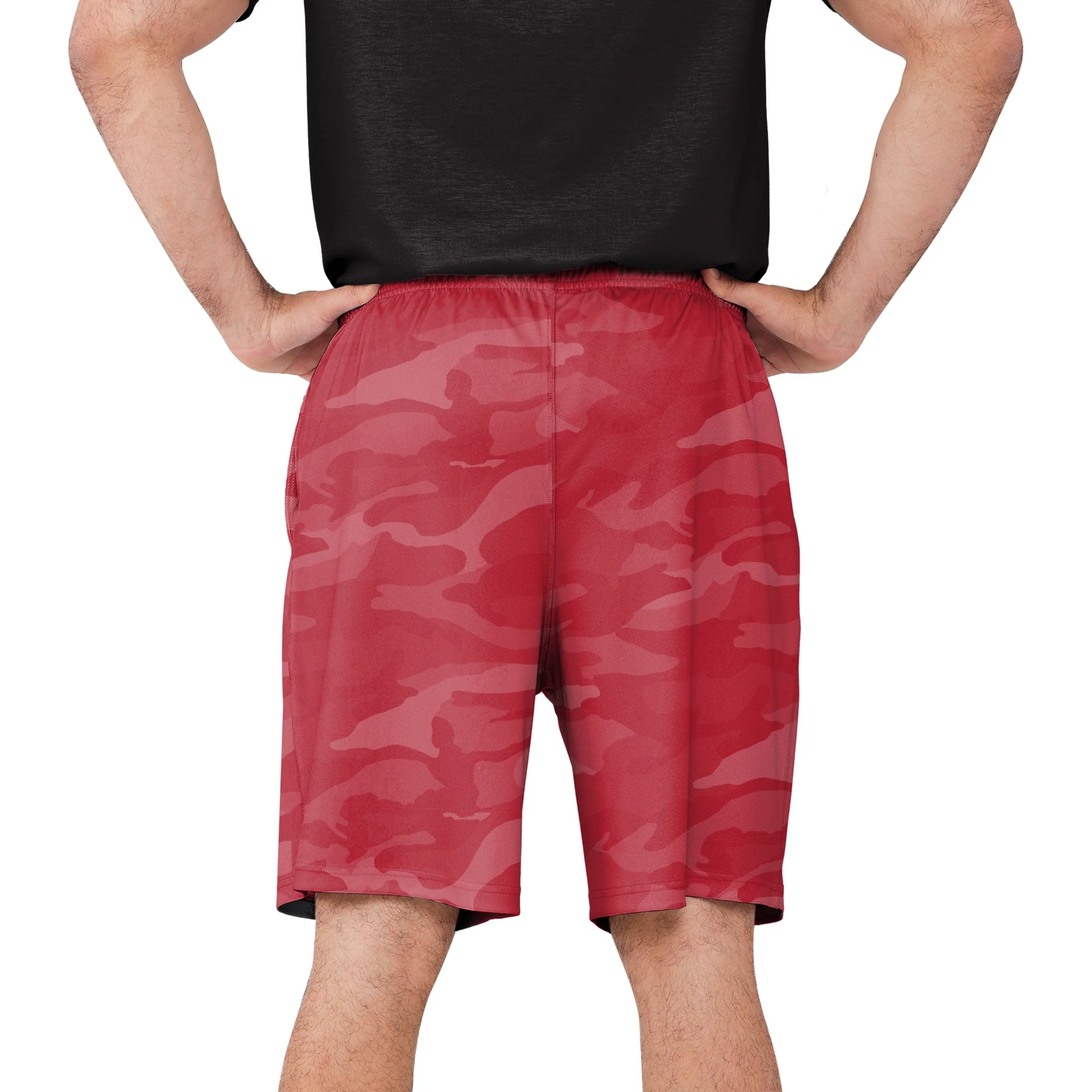 Atlanta Falcons NFL Mens Cool Camo Training Shorts - Image 3