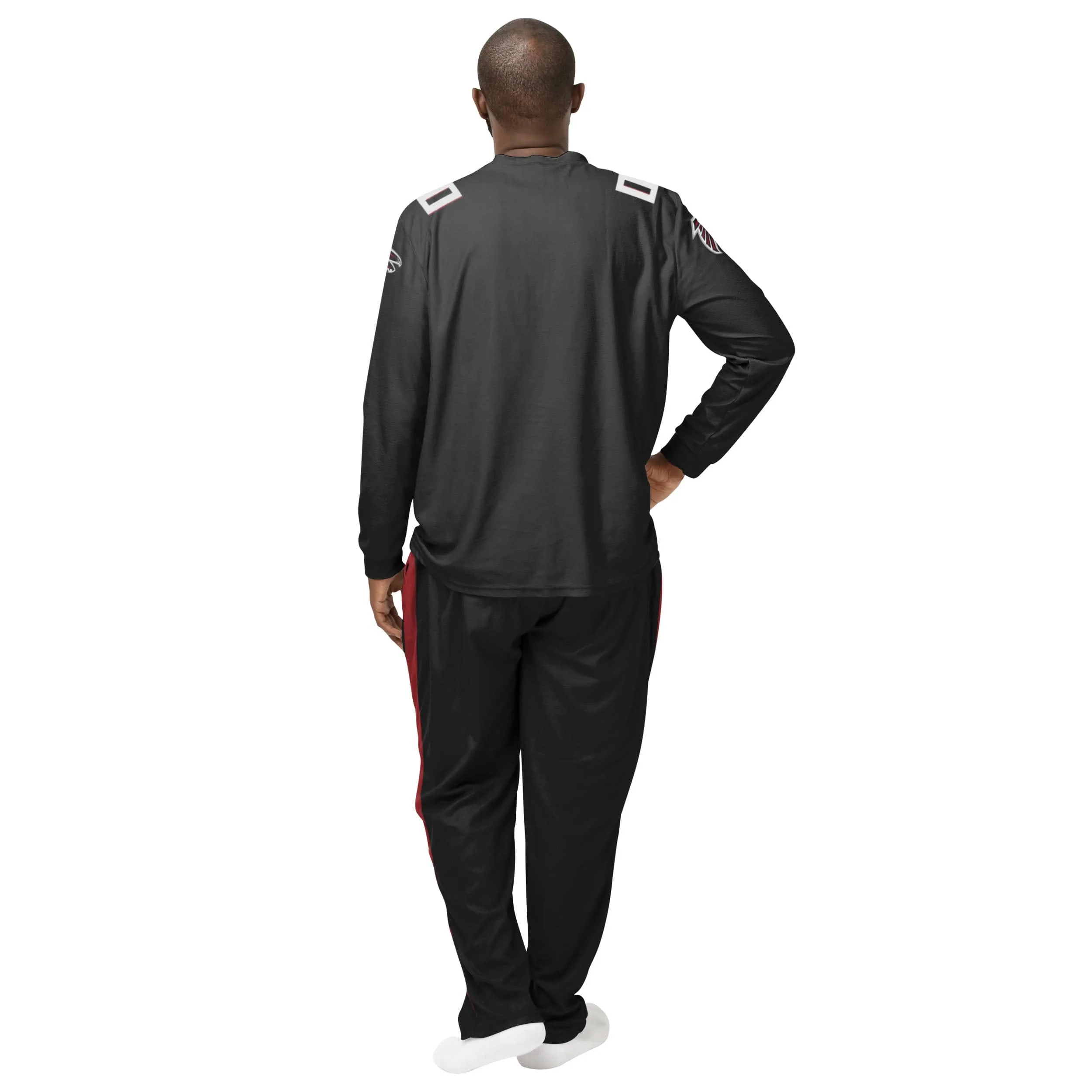 Atlanta Falcons NFL Mens Gameday Ready Pajama Set - Image 2