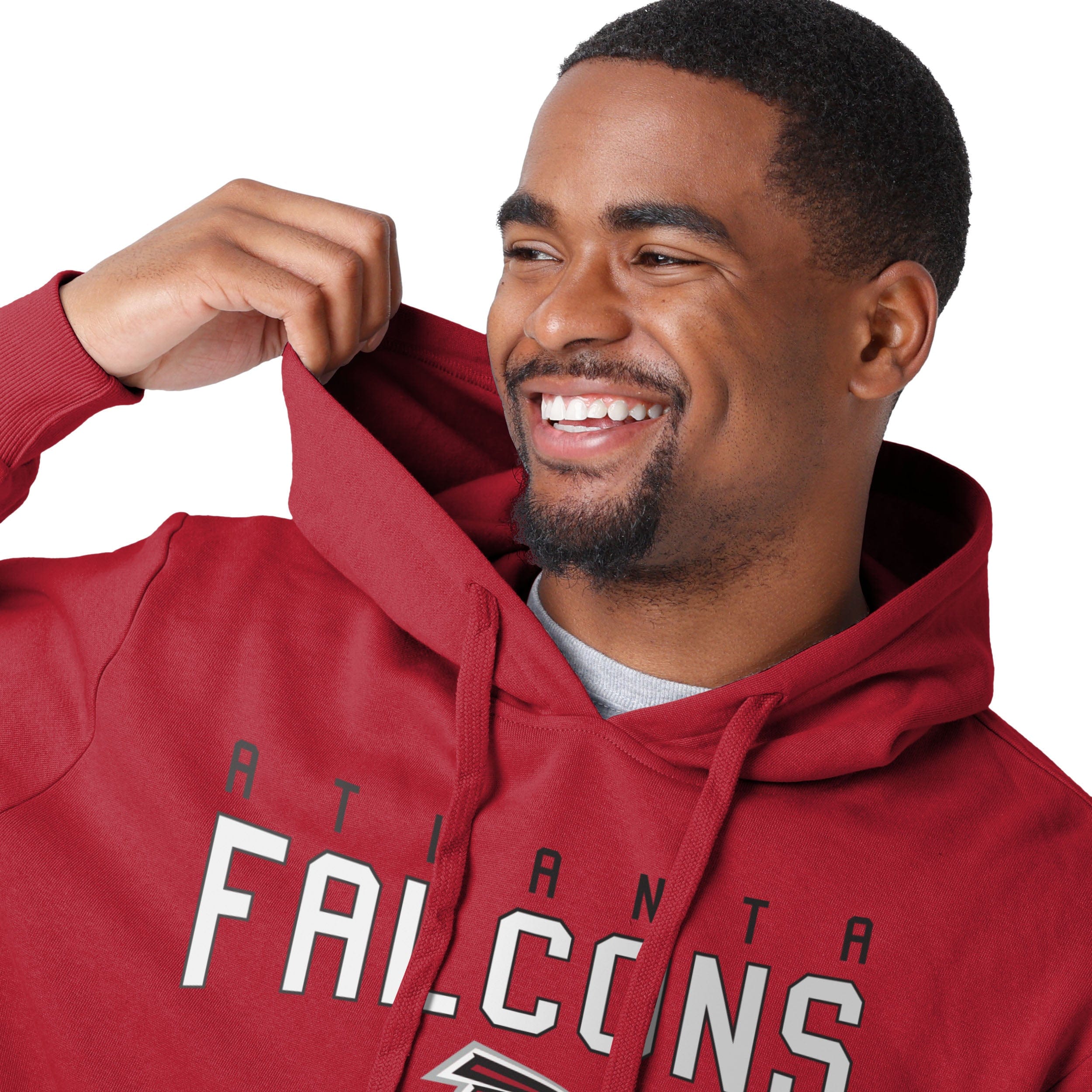 Atlanta Falcons NFL Mens Solid Hoodie - Image 4