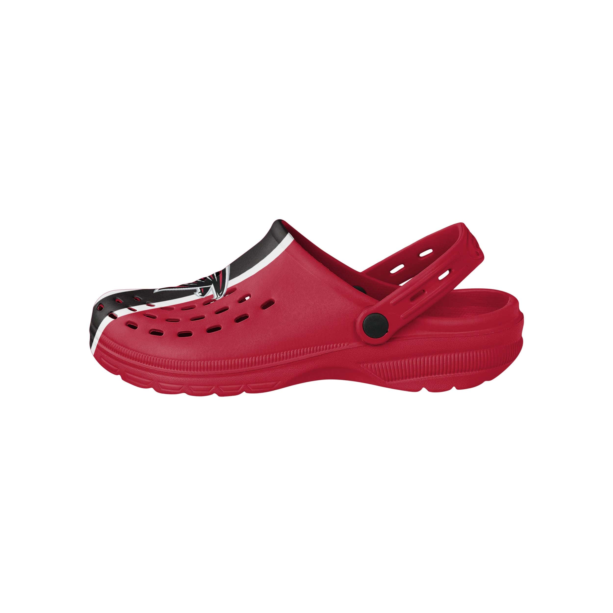 Atlanta Falcons NFL Mens Team Stripe Clog With Strap - Image 2