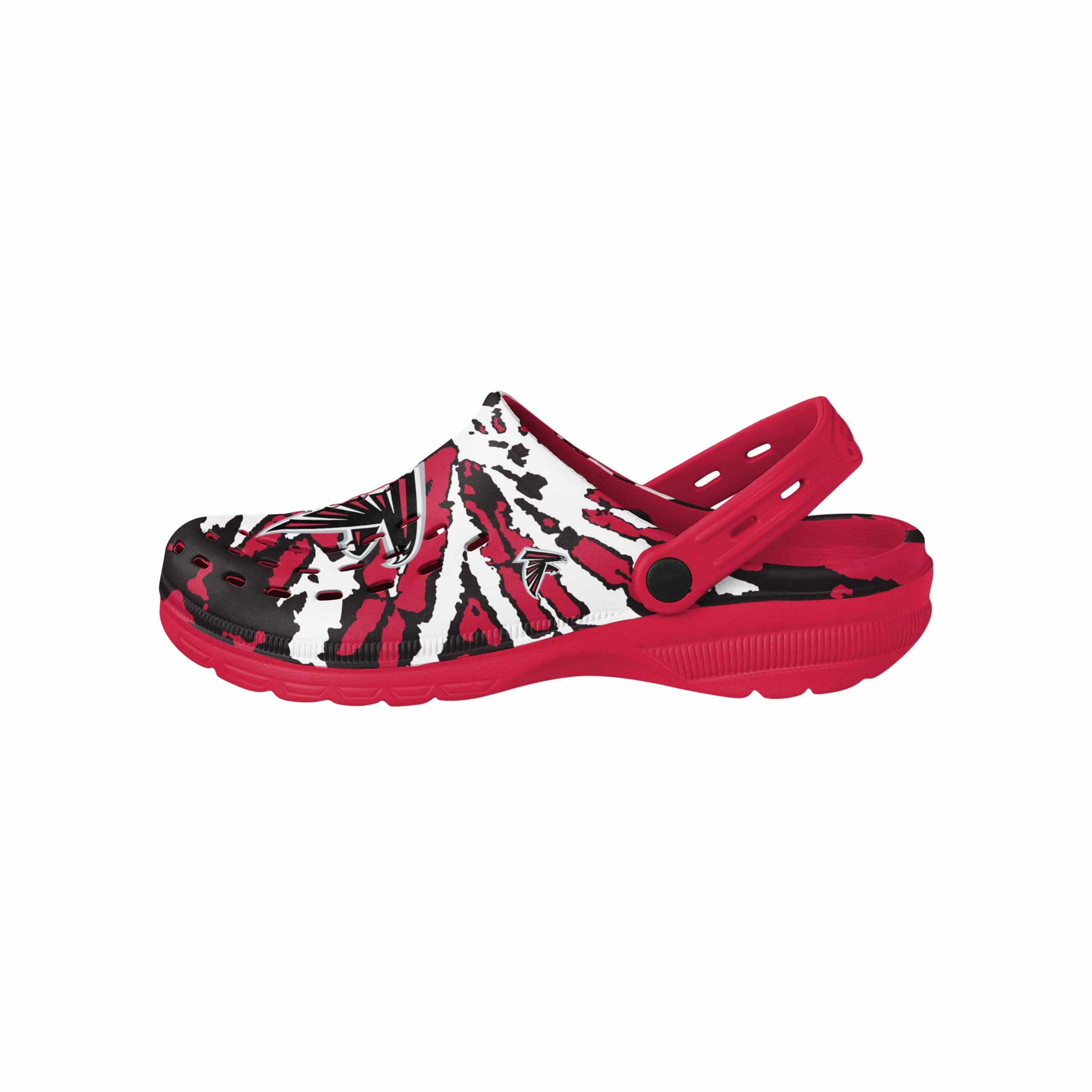 Atlanta Falcons NFL Mens Tie-Dye Clog With Strap - Image 2