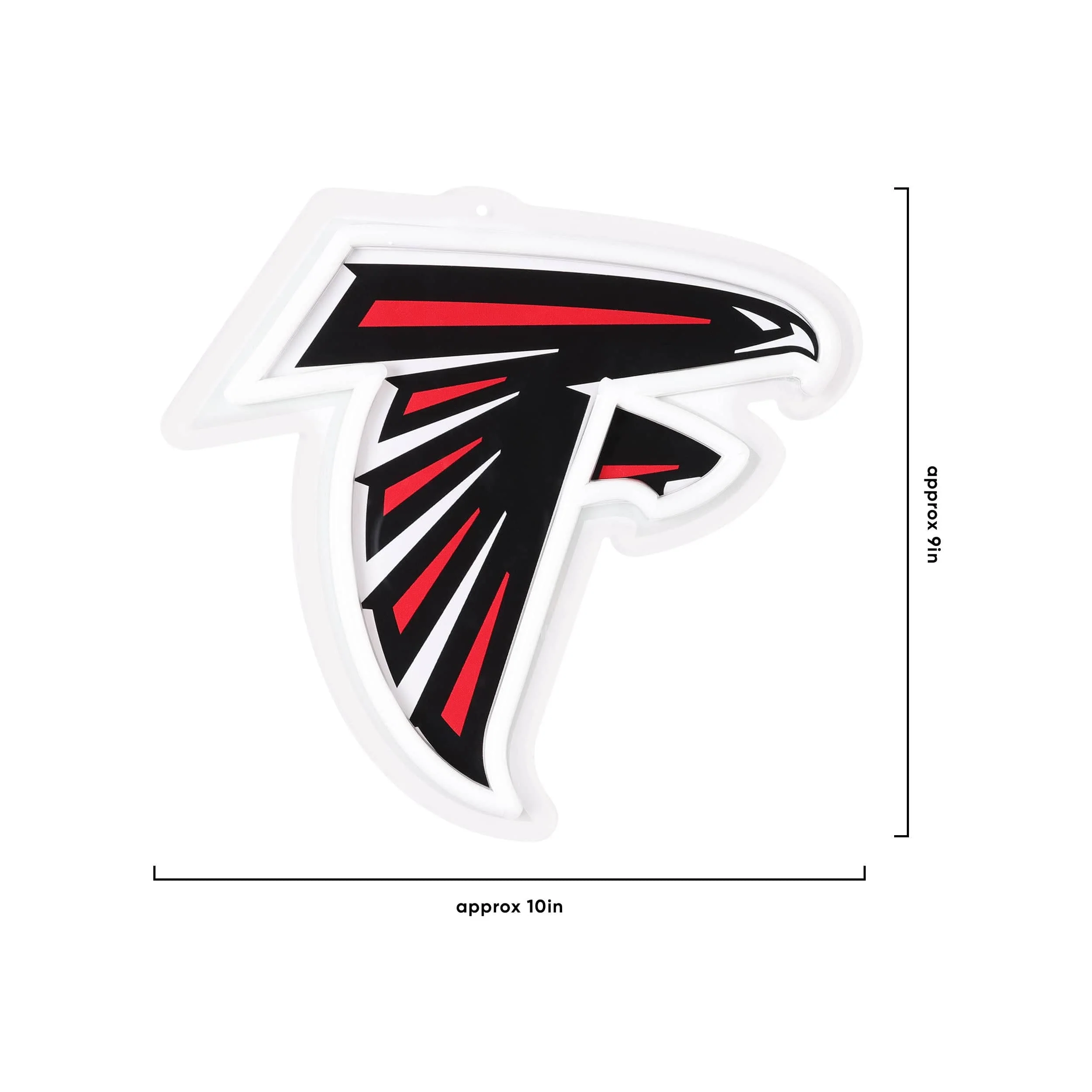 Atlanta Falcons NFL Neon Light Up Big Logo Chain - Image 5