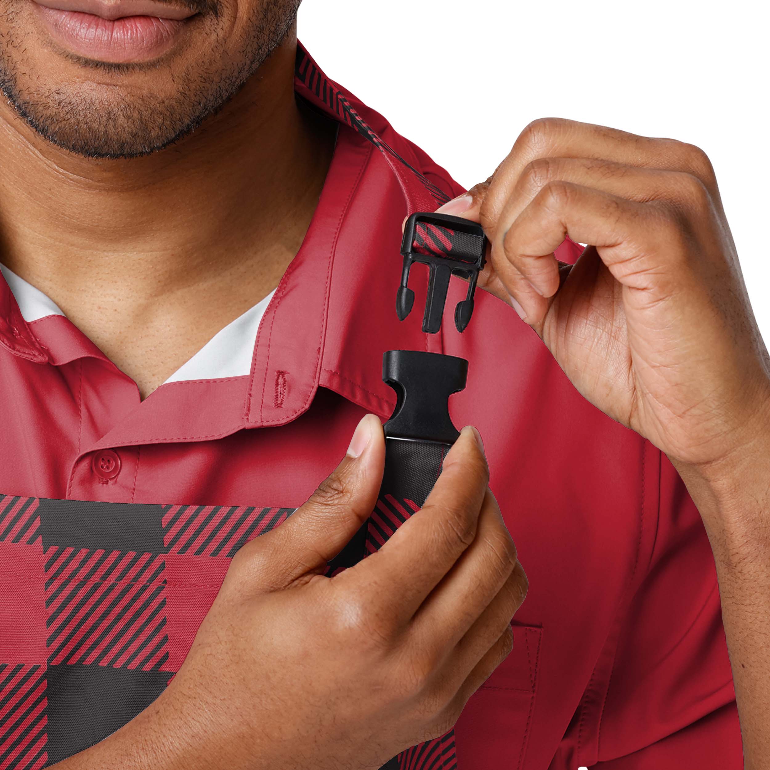 Atlanta Falcons NFL Plaid Apron - Image 3