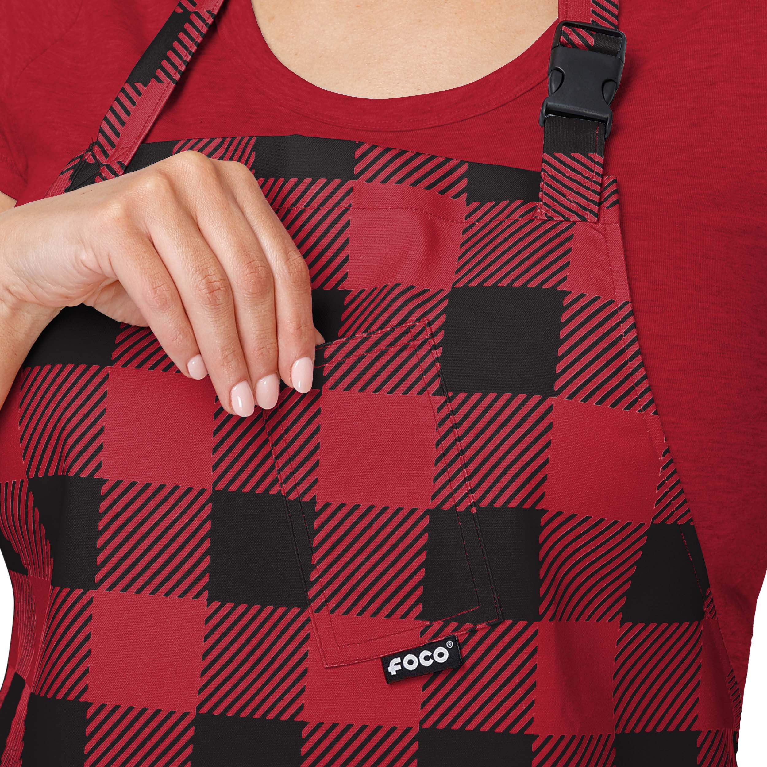 Atlanta Falcons NFL Plaid Apron - Image 4